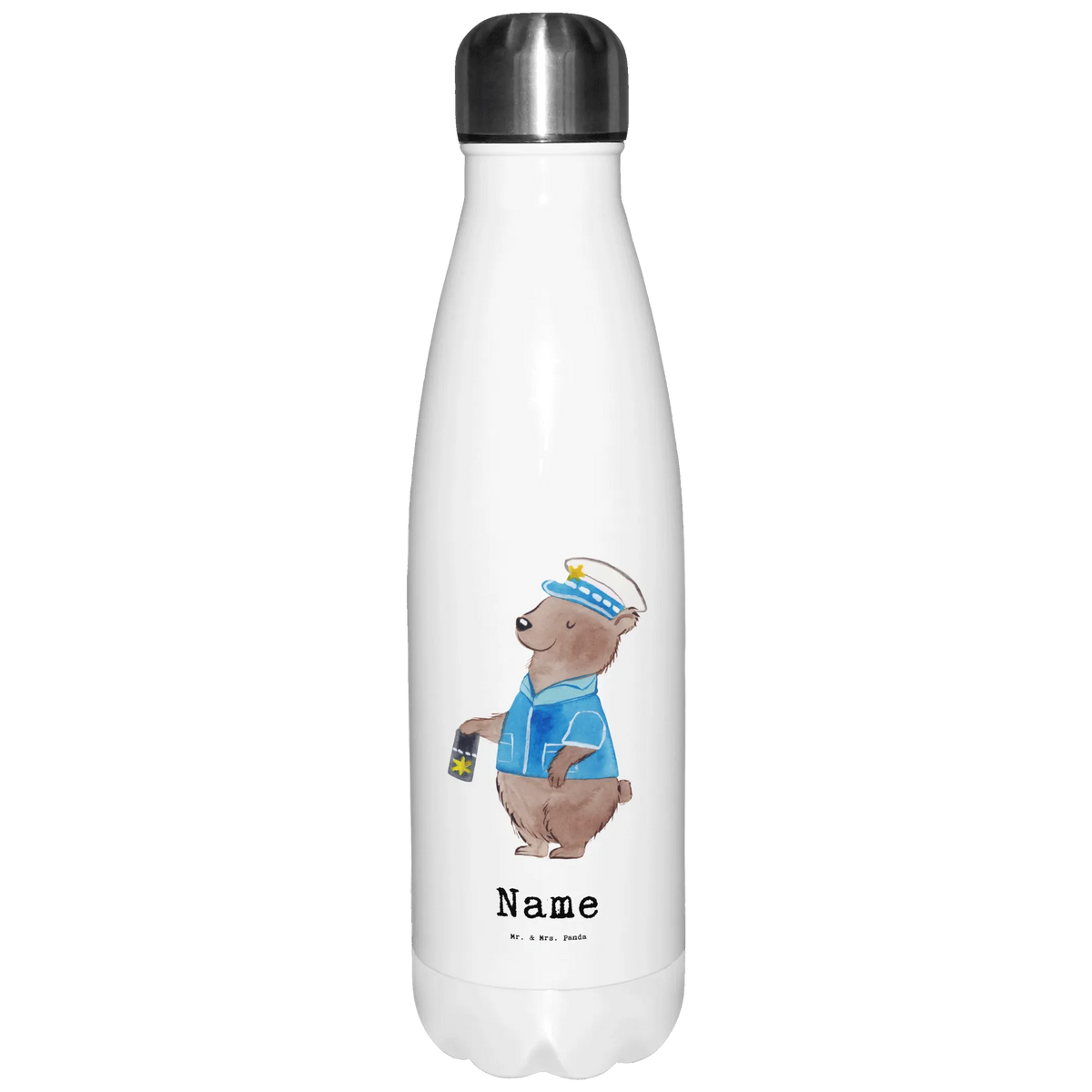 Personalisierte Thermosflasche Polizist Herz Trinkflasche personalisiert, Personalisierte Edelstahlflasche, Sportflasche personalisiert, Personalisierte Wasserflasche, Personalisierte Trinkflasche Edelstahl, Trinkflasche personalisiert Edelstahl, Isolierflasche personalisiert, Thermoflasche Personalisiert, Personalisierte Trinkflasche, Personalisierte Thermoskanne, Personalisierte Sportflasche, Thermosflasche personalisiert, Personalisierte Thermosflasche, Wasserflasche personalisiert, Getränkeflasche Personalisiert, Geschenk, Schenken, Jubiläum, Danke, Dankeschön, Beruf, Ausbildung, Abschied, Rente, Kollege, Kollegin, Arbeitskollege, Mitarbeiter, Firma, Cop, Polizist, Polizeibeamter, Wachmann, Polizei, Studium