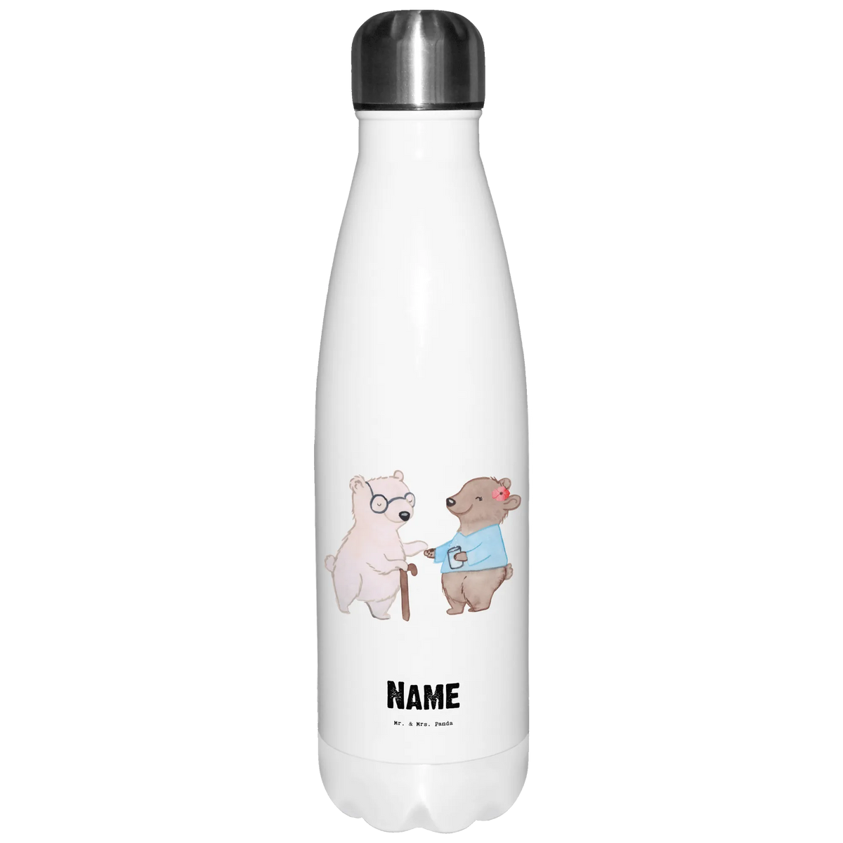 Personalisierte Thermosflasche Altenpflegerin Herz Wasserflasche personalisiert, Thermosflasche personalisiert, Trinkflasche personalisiert, Personalisierte Thermosflasche, Personalisierte Wasserflasche, Trinkflasche personalisiert Edelstahl, Getränkeflasche Personalisiert, Personalisierte Trinkflasche, Sportflasche personalisiert, Isolierflasche personalisiert, Personalisierte Trinkflasche Edelstahl, Personalisierte Thermoskanne, Personalisierte Edelstahlflasche, Personalisierte Sportflasche, Thermoflasche Personalisiert, Geschenk, Schenken, Jubiläum, Danke, Dankeschön, Beruf, Ausbildung, Abschied, Rente, Kollege, Kollegin, Arbeitskollege, Mitarbeiter, Firma, Pflegerin, Altenpflegerin, Altenheim Eröffnung