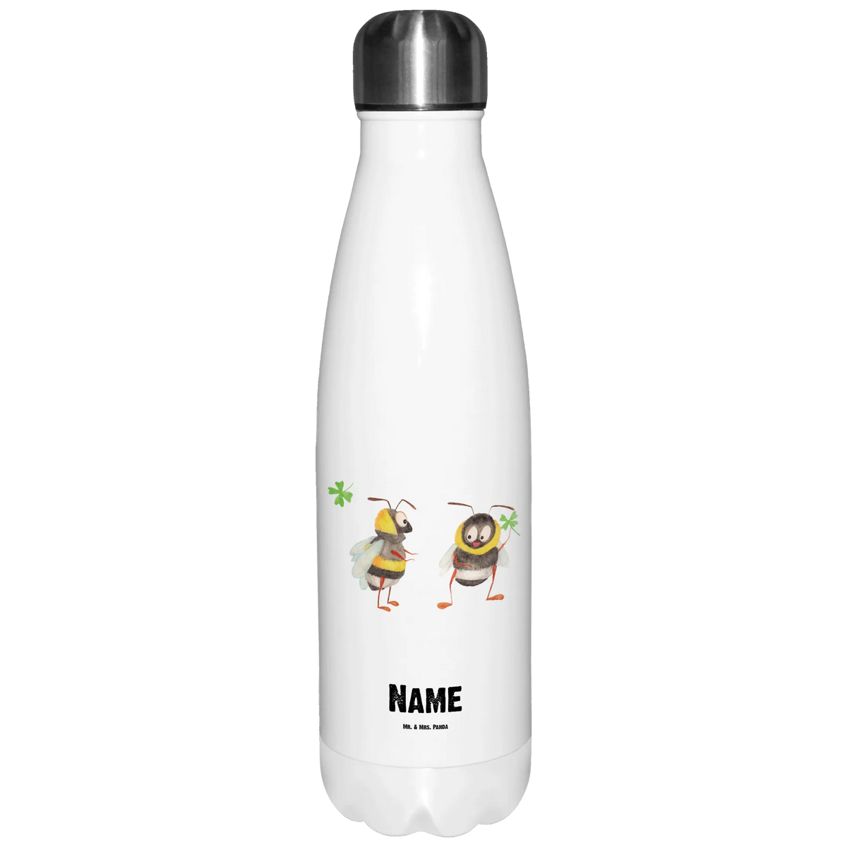 Personalisierte Thermosflasche Hummeln Kleeblatt Wasserflasche personalisiert, Trinkflasche personalisiert Edelstahl, Thermoflasche Personalisiert, Personalisierte Wasserflasche, Trinkflasche personalisiert, Getränkeflasche Personalisiert, Personalisierte Thermosflasche, Sportflasche personalisiert, Thermosflasche personalisiert, Personalisierte Trinkflasche, Personalisierte Edelstahlflasche, Isolierflasche personalisiert, Personalisierte Sportflasche, Personalisierte Trinkflasche Edelstahl, Personalisierte Thermoskanne, Lustige Sprüche, Tiere, Tiermotive, Gute Laune, Spruch Positiv, Biene Deko, Spruch Fröhlich, Spruch schön, glücklich Werden, Hummel, glücklich sein, Biene