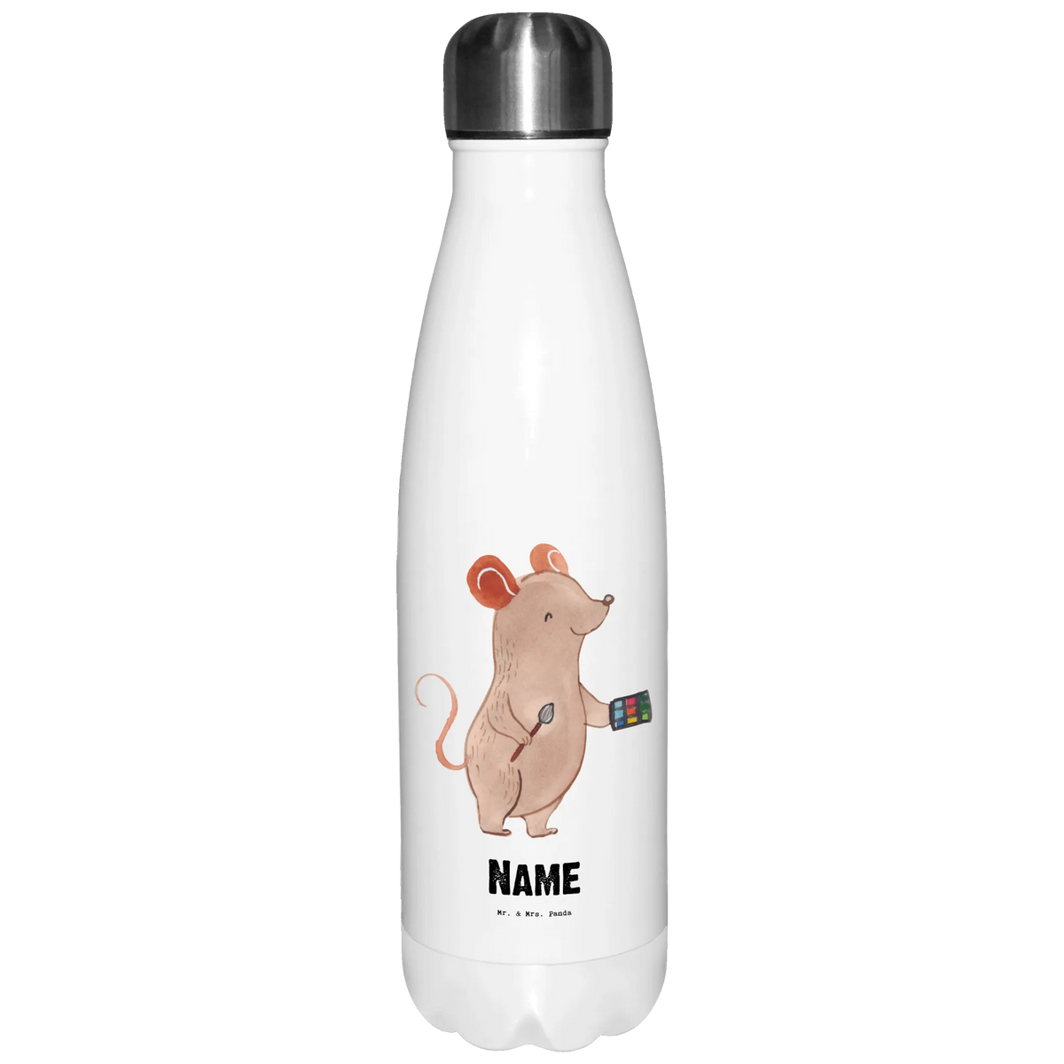 Personalisierte Thermosflasche Visagist Herz Sportflasche personalisiert, Personalisierte Edelstahlflasche, Personalisierte Sportflasche, Isolierflasche personalisiert, Wasserflasche personalisiert, Personalisierte Trinkflasche Edelstahl, Getränkeflasche Personalisiert, Personalisierte Trinkflasche, Personalisierte Wasserflasche, Personalisierte Thermosflasche, Thermosflasche personalisiert, Personalisierte Thermoskanne, Trinkflasche personalisiert Edelstahl, Thermoflasche Personalisiert, Trinkflasche personalisiert, Geschenk, Schenken, Jubiläum, Danke, Dankeschön, Beruf, Ausbildung, Abschied, Rente, Kollege, Kollegin, Arbeitskollege, Mitarbeiter, Firma, Visagist, Kosmetiker, Beauty Salon, Maskenbildner, Eröffnung, Kosmetikstudio, Make Up Artist