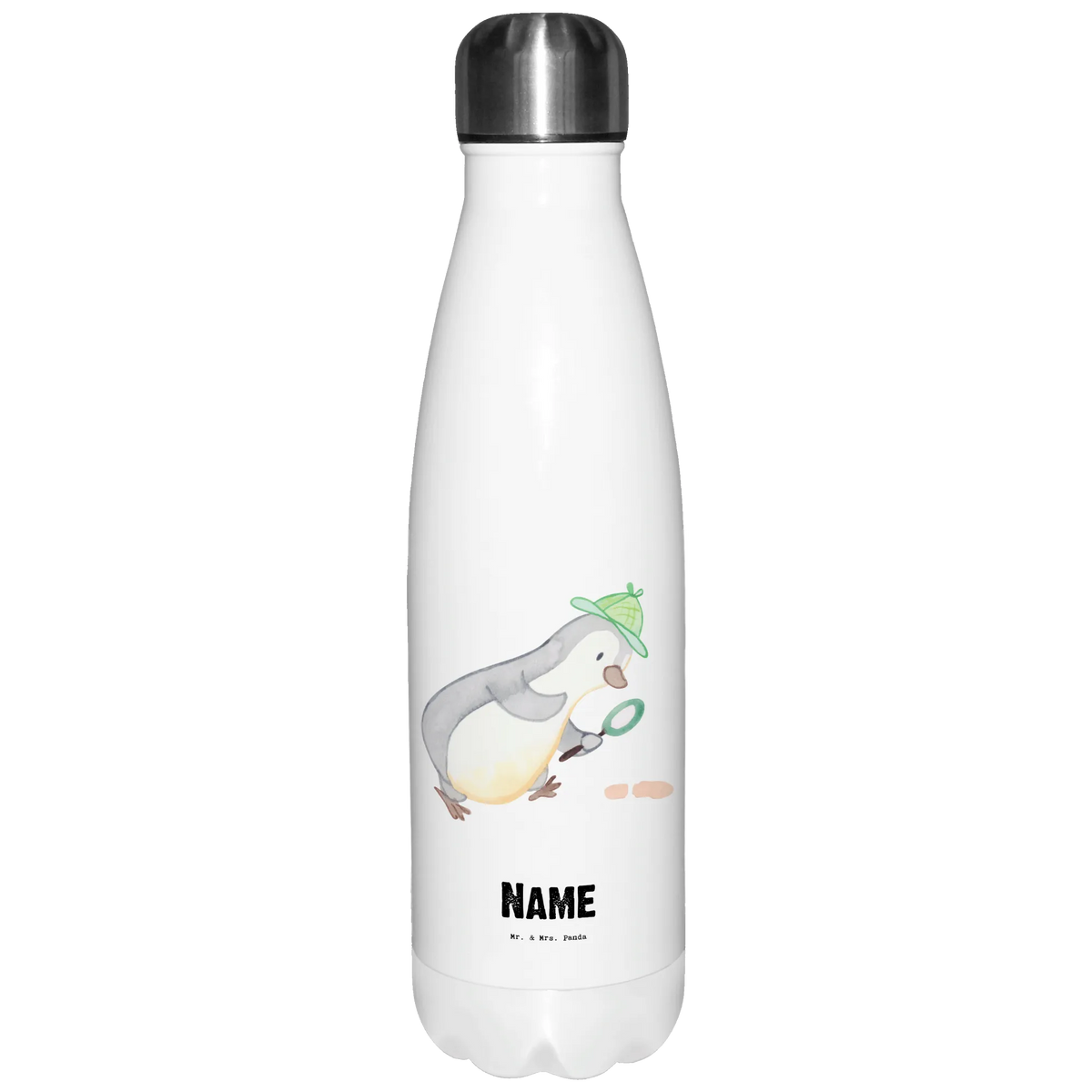 Personalisierte Thermosflasche Detektiv Herz Wasserflasche personalisiert, Personalisierte Wasserflasche, Personalisierte Edelstahlflasche, Getränkeflasche Personalisiert, Personalisierte Sportflasche, Personalisierte Trinkflasche Edelstahl, Thermosflasche personalisiert, Personalisierte Thermosflasche, Trinkflasche personalisiert Edelstahl, Personalisierte Trinkflasche, Sportflasche personalisiert, Thermoflasche Personalisiert, Trinkflasche personalisiert, Isolierflasche personalisiert, Personalisierte Thermoskanne, Geschenk, Schenken, Jubiläum, Danke, Dankeschön, Beruf, Ausbildung, Abschied, Rente, Kollege, Kollegin, Arbeitskollege, Mitarbeiter, Firma, Detektiv, Agent, Ermittler, Berufsdetektiv, Privatdetektei, Wirtschaftsdetektei, Detektivausbildung, Spurensuche