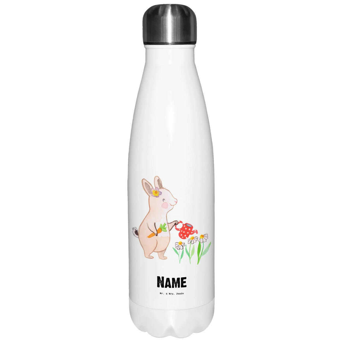Personalised insulated bottle Gardener Heart gift, gift idea, best, farewell gift, passing exam, anniversary, retirement, promotion, job start, sayings, funny, profession