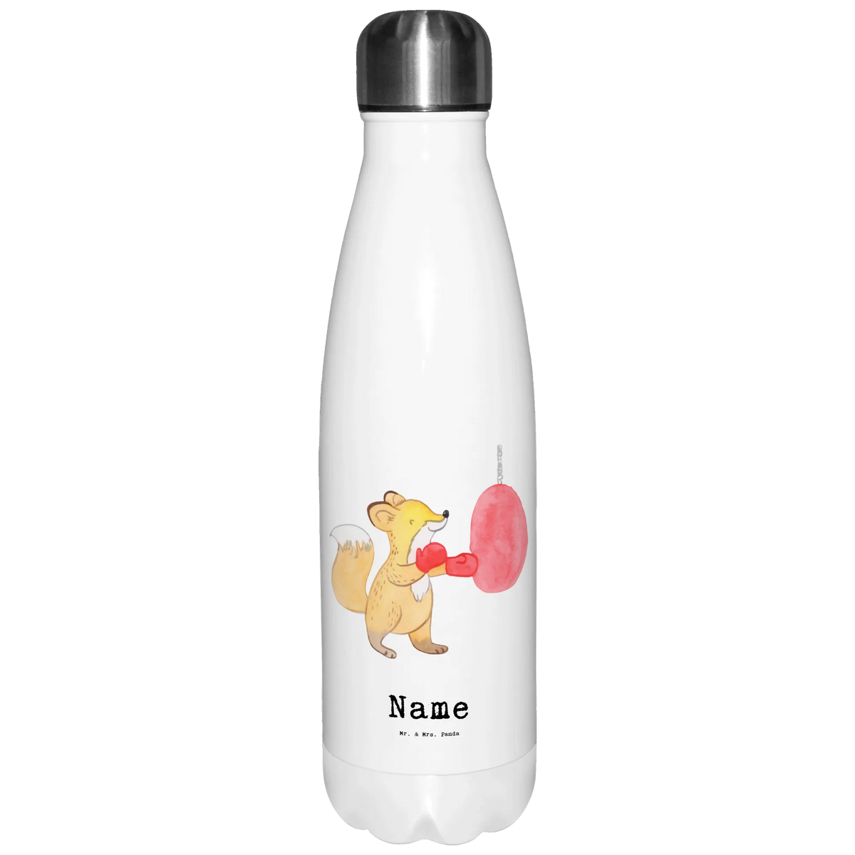 Personalisierte Thermosflasche Fuchs Boxen Trinkflasche personalisiert, Sportflasche personalisiert, Personalisierte Thermoskanne, Personalisierte Trinkflasche, Personalisierte Edelstahlflasche, Isolierflasche personalisiert, Personalisierte Wasserflasche, Thermosflasche personalisiert, Personalisierte Trinkflasche Edelstahl, Personalisierte Sportflasche, Personalisierte Thermosflasche, Trinkflasche personalisiert Edelstahl, Wasserflasche personalisiert, Getränkeflasche Personalisiert, Thermoflasche Personalisiert, Geschenk, Schenken, Sport, Sportart, Hobby, Danke, Dankeschön, Auszeichnung, Gewinn, Sportler, Boxtraining, Boxen, Boxkampf