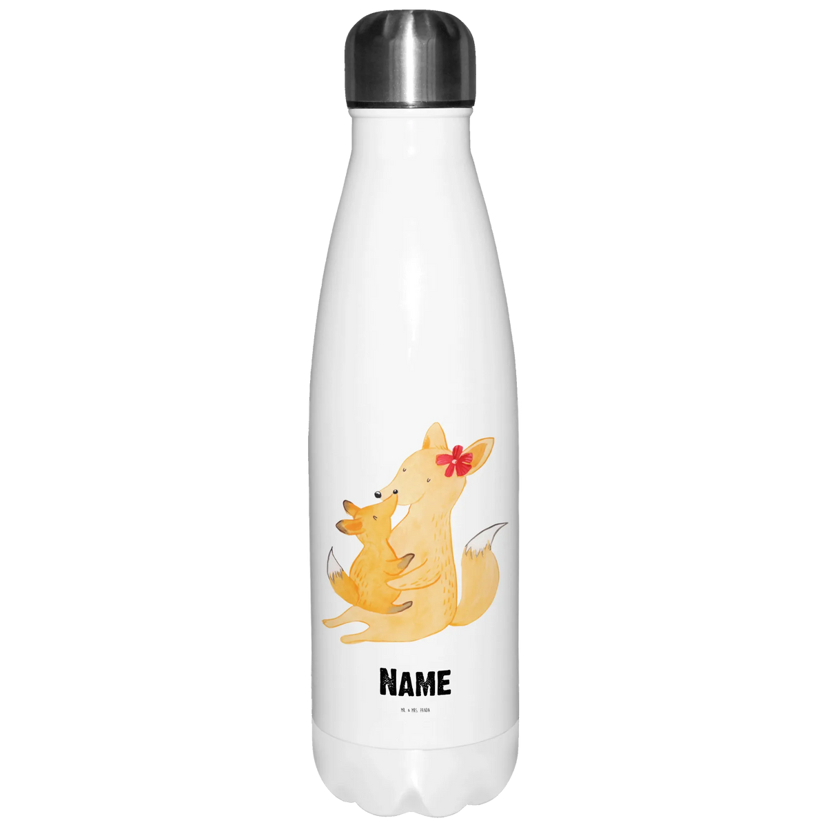 Personalisierte Thermosflasche Fuchs Mama Sportflasche personalisiert, Personalisierte Sportflasche, Personalisierte Trinkflasche, Wasserflasche personalisiert, Getränkeflasche Personalisiert, Personalisierte Trinkflasche Edelstahl, Personalisierte Thermoskanne, Personalisierte Wasserflasche, Personalisierte Thermosflasche, Personalisierte Edelstahlflasche, Trinkflasche personalisiert Edelstahl, Trinkflasche personalisiert, Thermoflasche Personalisiert, Thermosflasche personalisiert, Isolierflasche personalisiert, Muttertag, Vatertag, Mama, Papa, Oma, Opa, Familie, Schwester, Bruder, Beste Tochter, Geschenk, Mutter, Tochter, Lieblingstochter