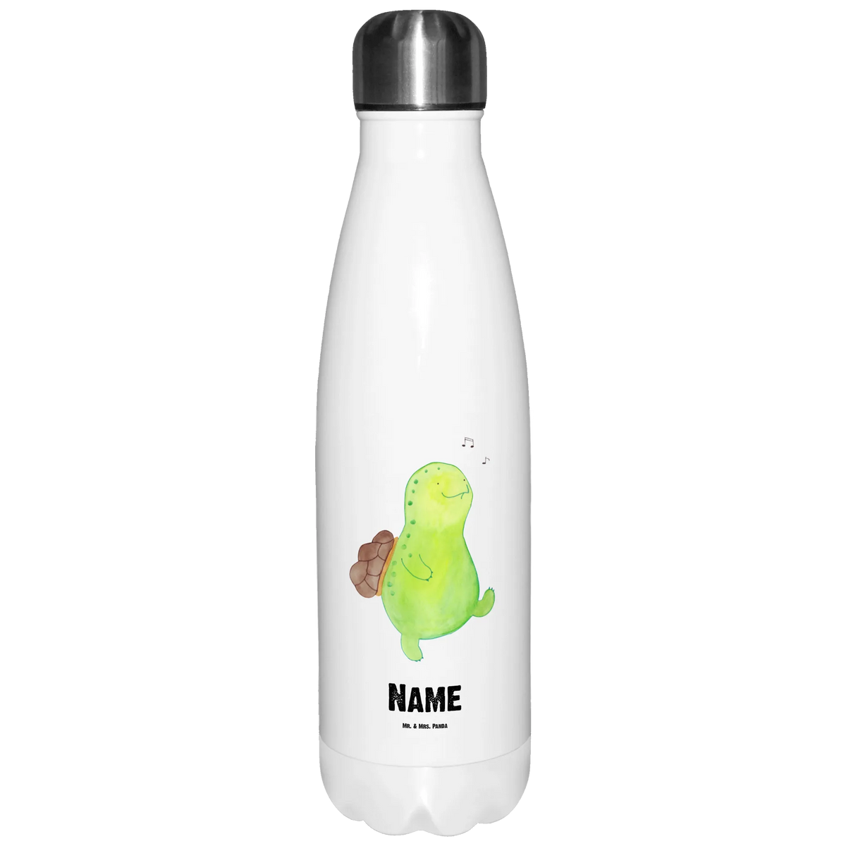 Personalised insulated bottle tortoise Pipes gift, gift ideas, cute, illustrated, tortoise, reptile, ancient creature, sweet, birthday gift, turtle gift items, funny turtle gifts, pet turtles, best friend, sister or daughter, turtle lover, joy of life, new beginning, separation, turtles