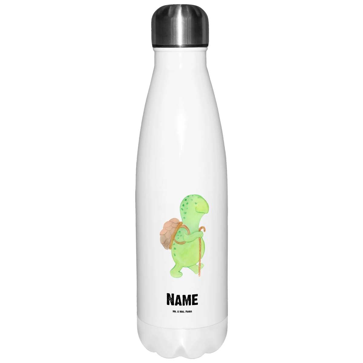 Personalised insulated bottle tortoise walker gift, gift ideas, cute, illustrated, tortoise, reptile, ancient creature, sweet, birthday gift, turtle gift items, funny turtle gifts, pet turtles, best friend, sister or daughter, turtle lover, new beginning, motivational slogan, turtles