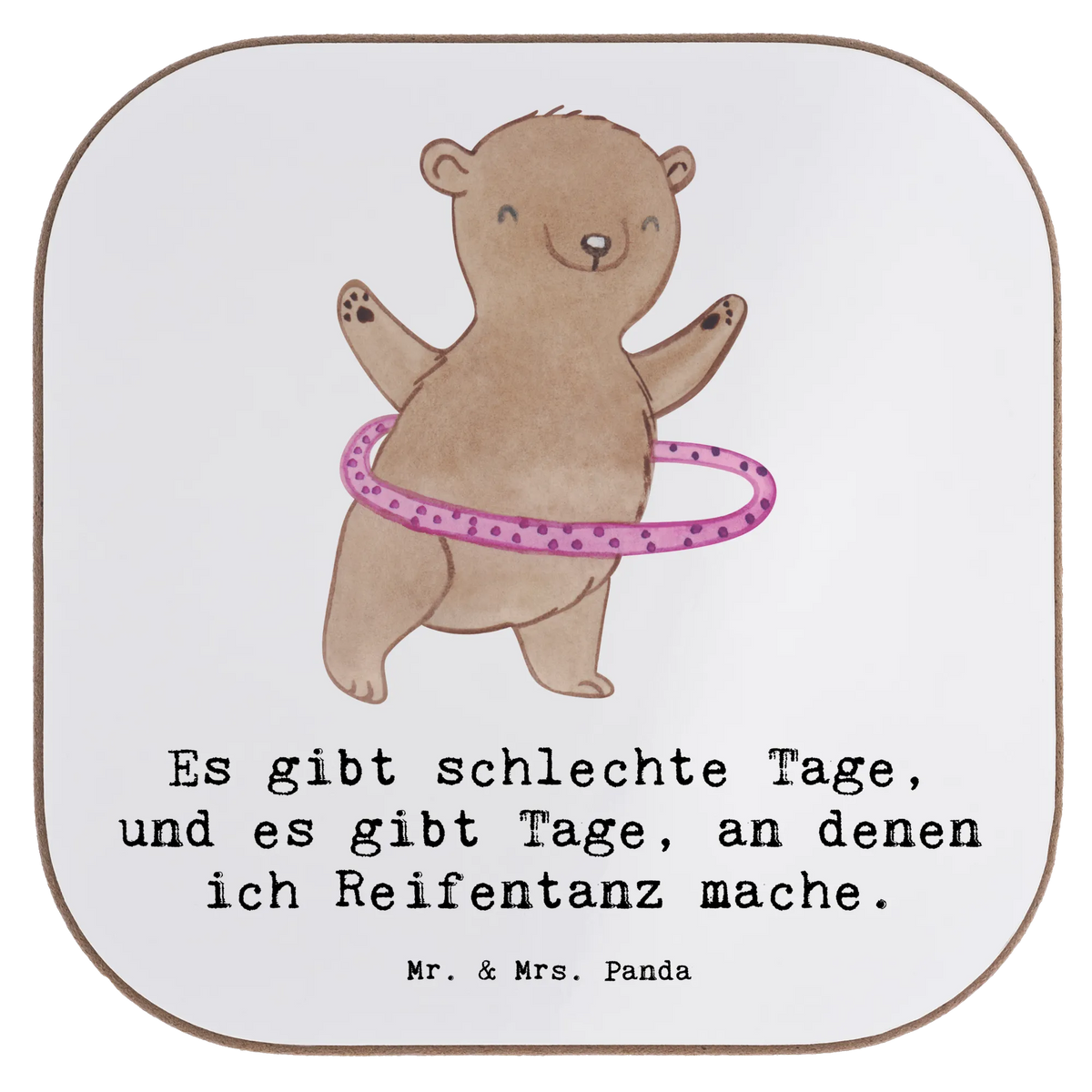 Untersetzer Bär Hula Hoop