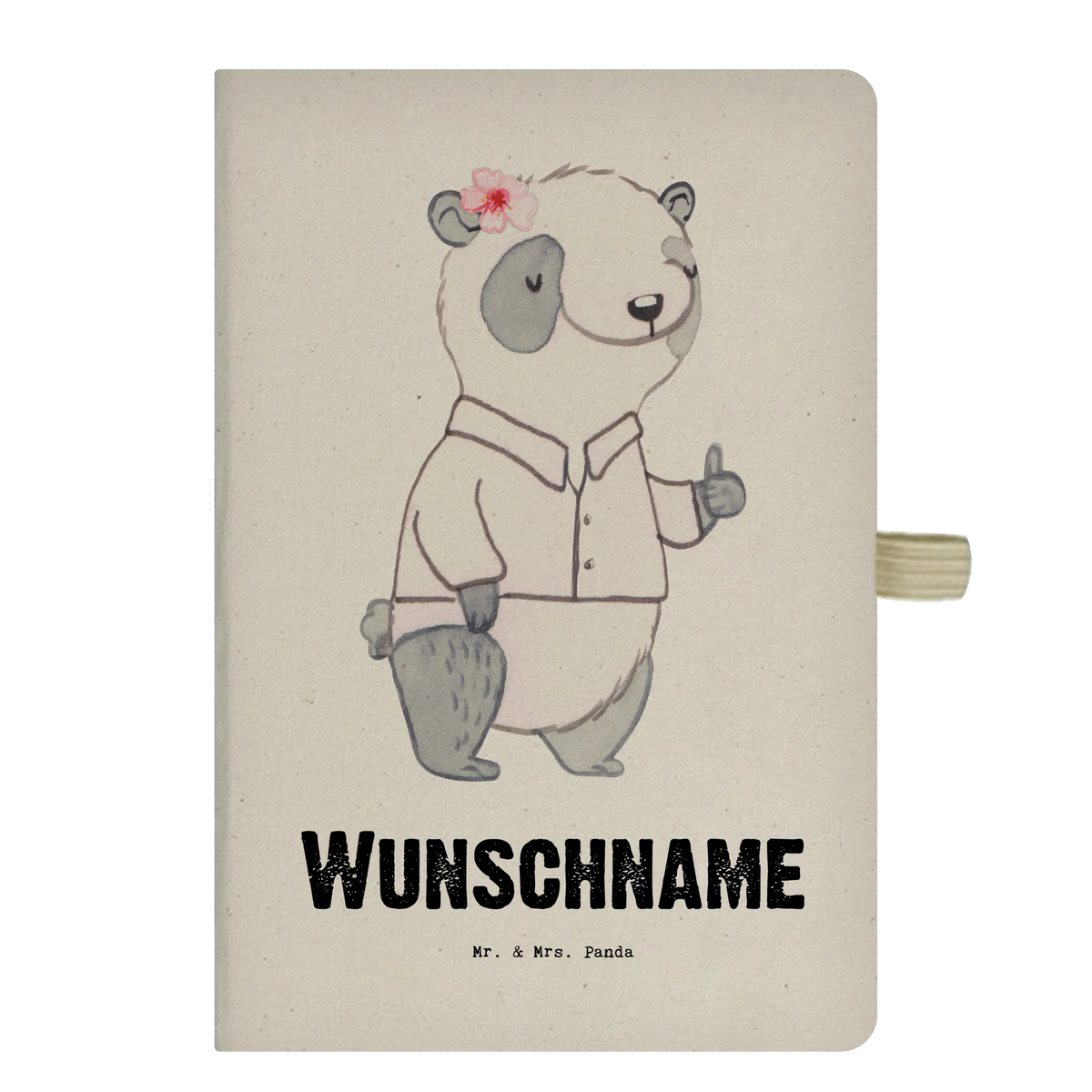 Personalised notebook panda Best Team Leader for, thank you, gift, giving, birthday, birthday present, gift idea, souvenir, make you happy, gift tip, group leader, farewell gift, seminar leader, retirement, farewell, Team leader, manager, colleague, supervisor, boss