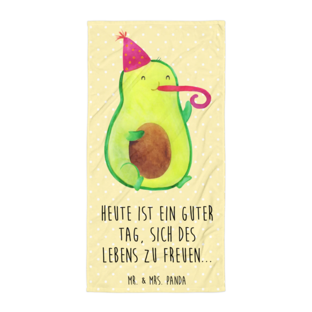 XL Badehandtuch Avocado Feier