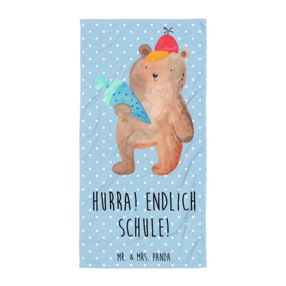 XL Badehandtuch Bär Schultüte