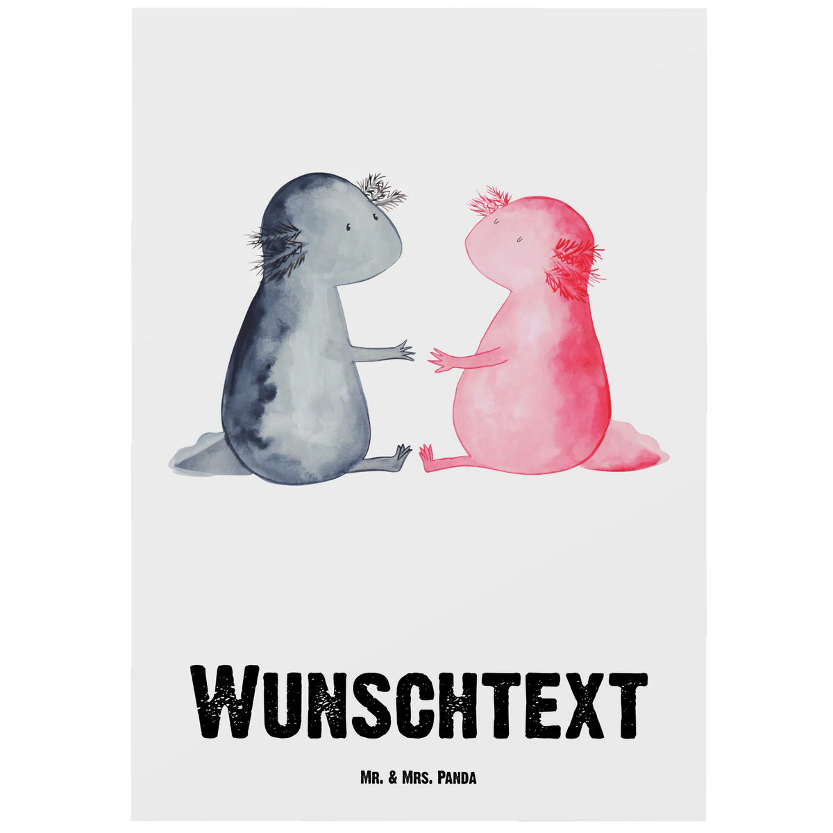Personalisierte Postkarte Axolotl Liebe individuelle grußkarte, personalisierbare postkarte, individuelle postkarte, grußkarte personalisiert, Personalisierte Grußkarte, Ansichtskarte mit Wunschtext, Grußkarte mit Namen, Postkarte Personalisierbar, Personalisierte Mr. & Mrs. Panda Postkarte, Grußkarte mit Wunschtext, Karte mit Namen, Postkarte personalisiert, Personalisierte Postkarte mit Namen, Ansichtskarte mit Namen, Personalisierte Postkarte, Postkarte mit Namen, Postkarte mit eigenem Text, Personalisierbare Grußkarte, personalisierte postkarten, Postkarte mit Wunschtext, Grußkarte mit eigenem Text, Personalisierte Postkarte mit Wunschtext, Personalisierte Karte, Karte mit Wunschtext, Individualisierbare Postkarte, Personalisierte Grußkarten, Postkarten mit Namen, Axolotl, Molch, Verlobter, Große Liebe, Freund, Jahrestag, Lurche, Ehemann, Liebe, Lurch, Axolot, Liebesbeweis, Valentinstag, Schwanzlurch