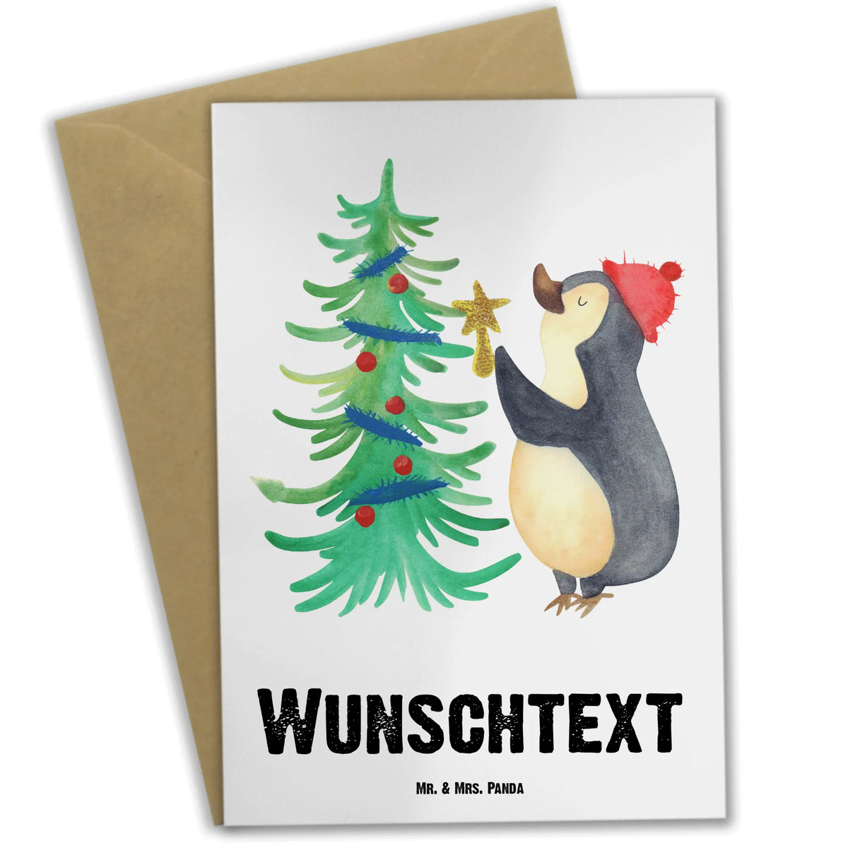 Personalisierte Grußkarte Pinguin Weihnachtsbaum individuelle grußkarte, Personalisierte Karte, grußkarte personalisiert, Grußkarten Personalisiert, Personalisierte Grußkarte, Personalisierte Klappkarte, Grußkarte personalisierbar, Weihnachten, Winter, Weihnachtsdeko, Nikolaus, Advent, Heiligabend, Wintermotiv, Pinguin