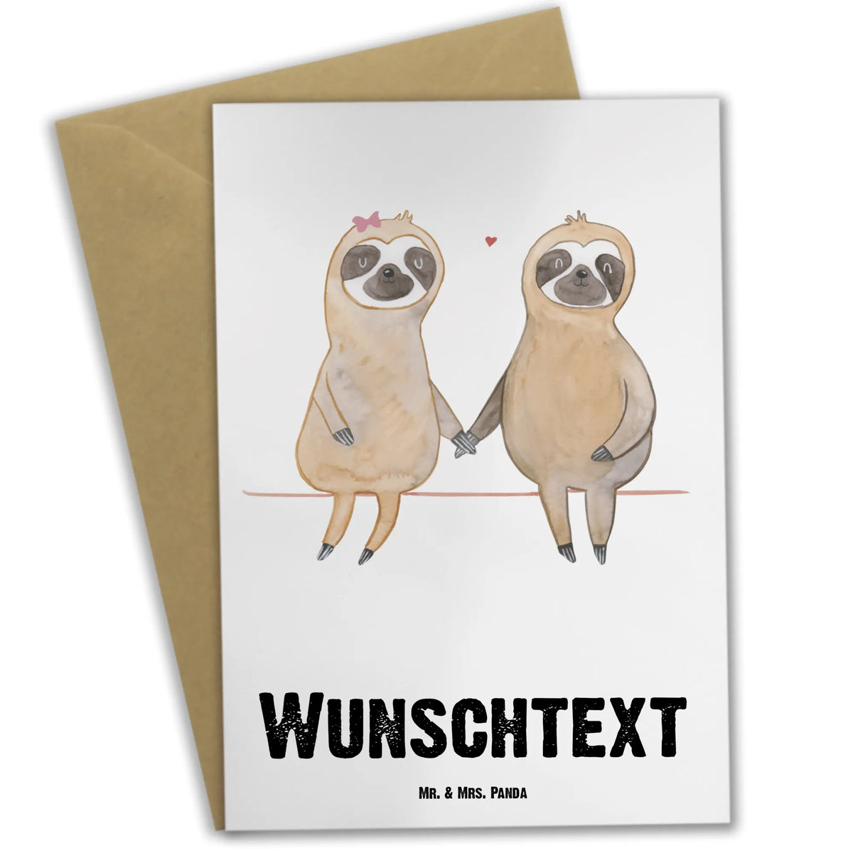 Personalisierte Grußkarte Faultier Pärchen Grußkarten Personalisiert, Grußkarte personalisierbar, individuelle grußkarte, Personalisierte Klappkarte, Personalisierte Karte, Personalisierte Grußkarte, grußkarte personalisiert, Faultier, Faultier Geschenk, Faultier Deko, Gemeinsam, Faultierpärchen, faul, Verliebt, Pärchen, Lieblingstier, Relaxen, Beziehung, Liebespaar, Verlobt, Faultierliebe, Langsamkeit, Liebe, Faultiere