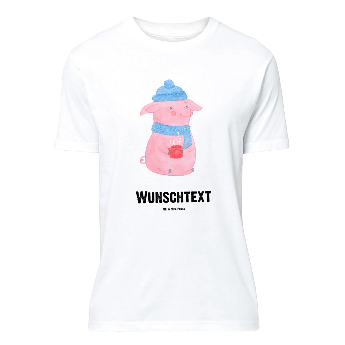 Personalisiertes T-Shirt Schwein Glühwein T-Shirt mit Aufruck, T-Shirt Personalisiert, T-Shirt mit Namen, Weihnachten, Winter, Wintermotiv, Weihnachtsdeko, Heiligabend, Nikolaus, Advent, Glühwein, Weihnachtsmarkt, Glühschwein, Punsch