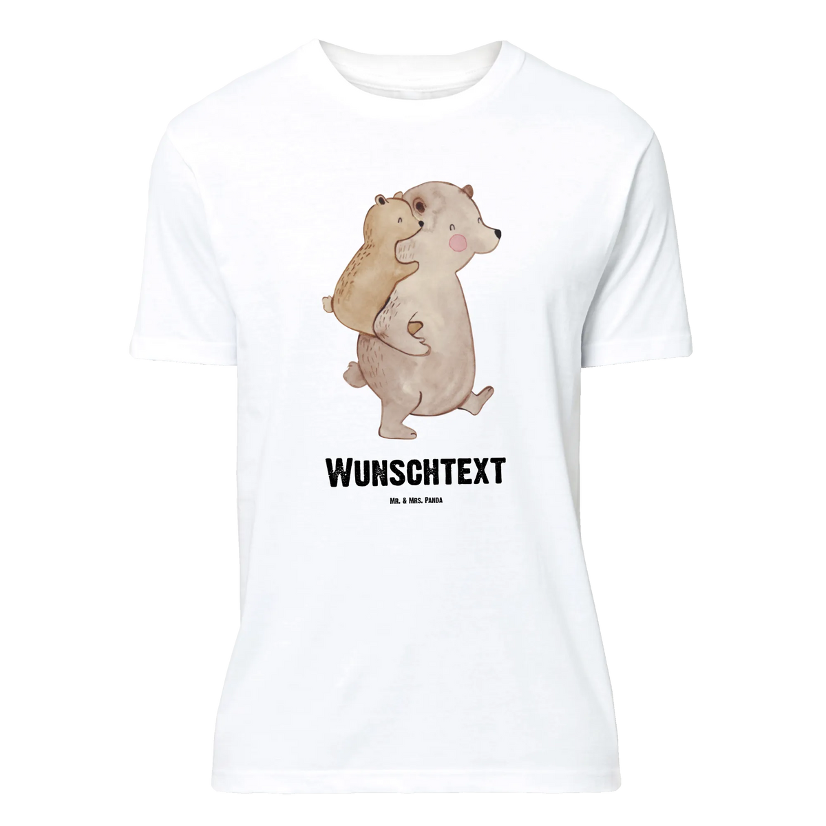 Personalisiertes T-Shirt Papa Bär T-Shirt Personalisiert, T-Shirt mit Namen, T-Shirt mit Aufruck, Schwester, Papa, Bruder, Opa, Mama, Oma, Familie, Vatertag, Muttertag, Onkel, Vater, Geburtstag, Geschenk, Vati, Papi