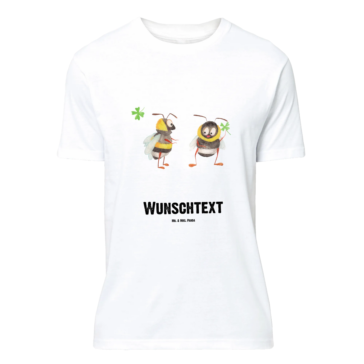 Personalisiertes T-Shirt Hummeln Kleeblatt T-Shirt mit Namen, T-Shirt mit Aufruck, T-Shirt Personalisiert, Lustige Sprüche, Tiere, Tiermotive, Gute Laune, glücklich Werden, Spruch Fröhlich, Biene, Hummel, glücklich sein, Spruch schön, Spruch Positiv, Biene Deko