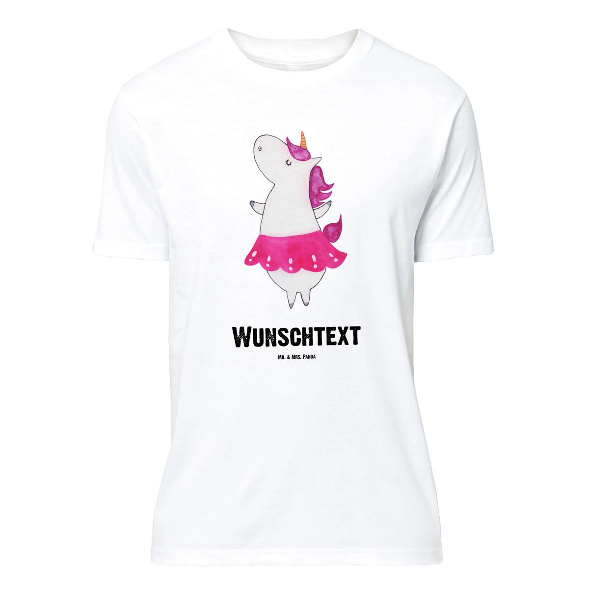 Personalisiertes T-Shirt Einhorn Ballerina T-Shirt mit Namen, T-Shirt mit Aufruck, T-Shirt Personalisiert, Einhorn Deko, Einhorn, Einhörner, Unicorn, Spaß, Wohnung, Tanzen, Lebensfreude, Lebenslust, Feiern, Party, Tänzerin, Geburtstag, Ballerina