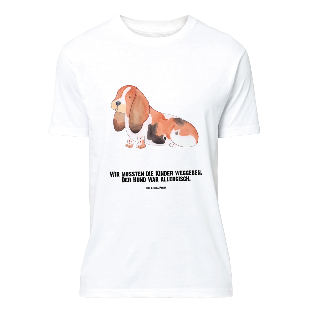 Personalisiertes T-Shirt Hund Basset Hound T-Shirt mit Aufruck, T-Shirt Personalisiert, T-Shirt mit Namen, Hund, Tierliebhaber, Haustier, Sprüche, Hundemotiv, Hunderasse, Hundebesitzer, Basset, Hundeliebe, Kinderlos, Basset Hound