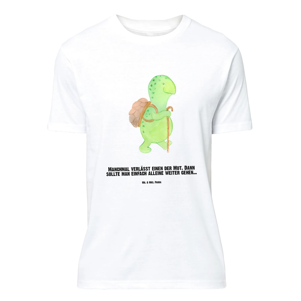Personalisiertes T-Shirt Schildkröte Wanderer T-Shirt mit Aufruck, T-Shirt mit Namen, T-Shirt Personalisiert, Schildkröte, Motivationssprüche, Neuanfang, Schildkröten, Motivationsspruch, Motivation