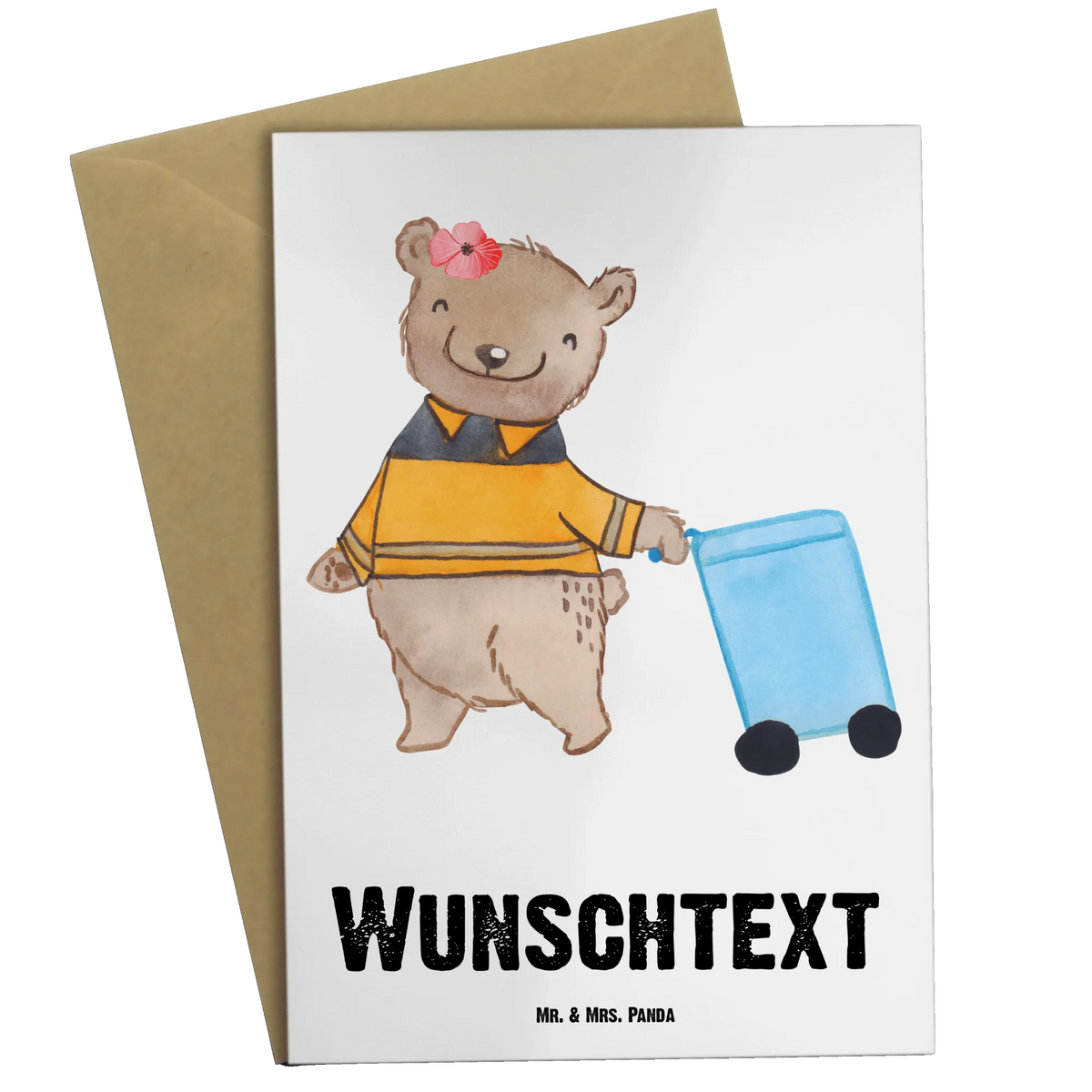 Personalisierte Grußkarte Müllwerkerin Herz grußkarte personalisiert, Grußkarte personalisierbar, Personalisierte Grußkarte, Personalisierte Karte, individuelle grußkarte, Grußkarten Personalisiert, Personalisierte Klappkarte, Geschenk, Schenken, Jubiläum, Danke, Dankeschön, Beruf, Ausbildung, Abschied, Rente, Kollege, Kollegin, Arbeitskollege, Mitarbeiter, Firma, Müllentsorgerin, Fachkraft Kreislauf- und Abfallwirtschaft, Müllfrau, Kehrichtfrau, Müllwerkerin, Müllfahreriin