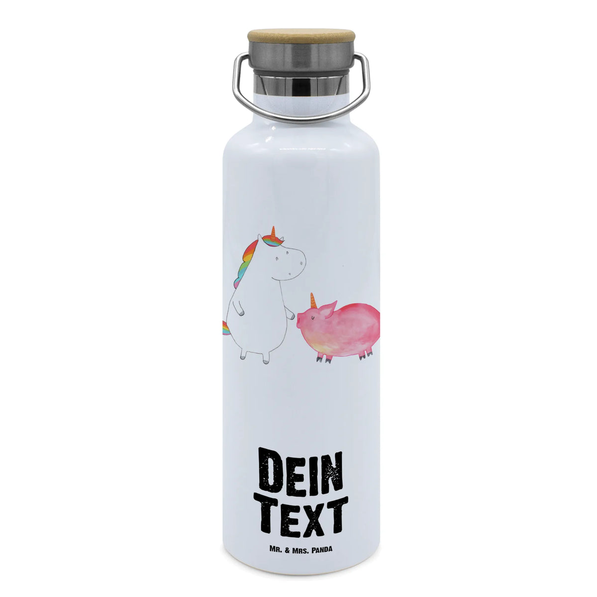 Personalised drinks bottle unicorn Pig unicorn, unicorns, piggycorn, Pigcorn, funny, Pighorn, piggy, Friendship, Pig, girlfriend gift, girlfriend present, Unicorn