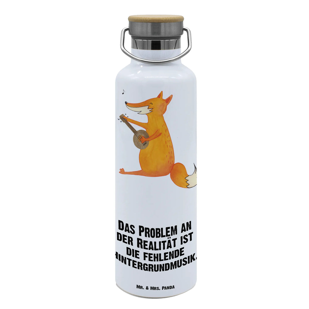 Trinkflasche Fuchs Gitarre Warmhalteflasche, Isolierte Trinkflasche, Vakuumflasche, Getränkeflasche, thermos trinkflasche, Thermo-Trinkflasche, große trinkflasche, Trinkbehälter, Trinkflasche Aus Edelstahl, Trinkgefäß, thermobottle, große wasserflasche, isolier trinkflasche, getränkebehälter, feldflasche, wasser trinkflasche, Edelstahlflasche, Wasserflasche, metallflasche, metall trinkflasche, große thermosflasche, Trinkflasche, Thermosflasche, Fuchs, Sängerin, Füchse, Gitarre, Geschenk Musiker, Musikerin, Musik Spruch, Sänger