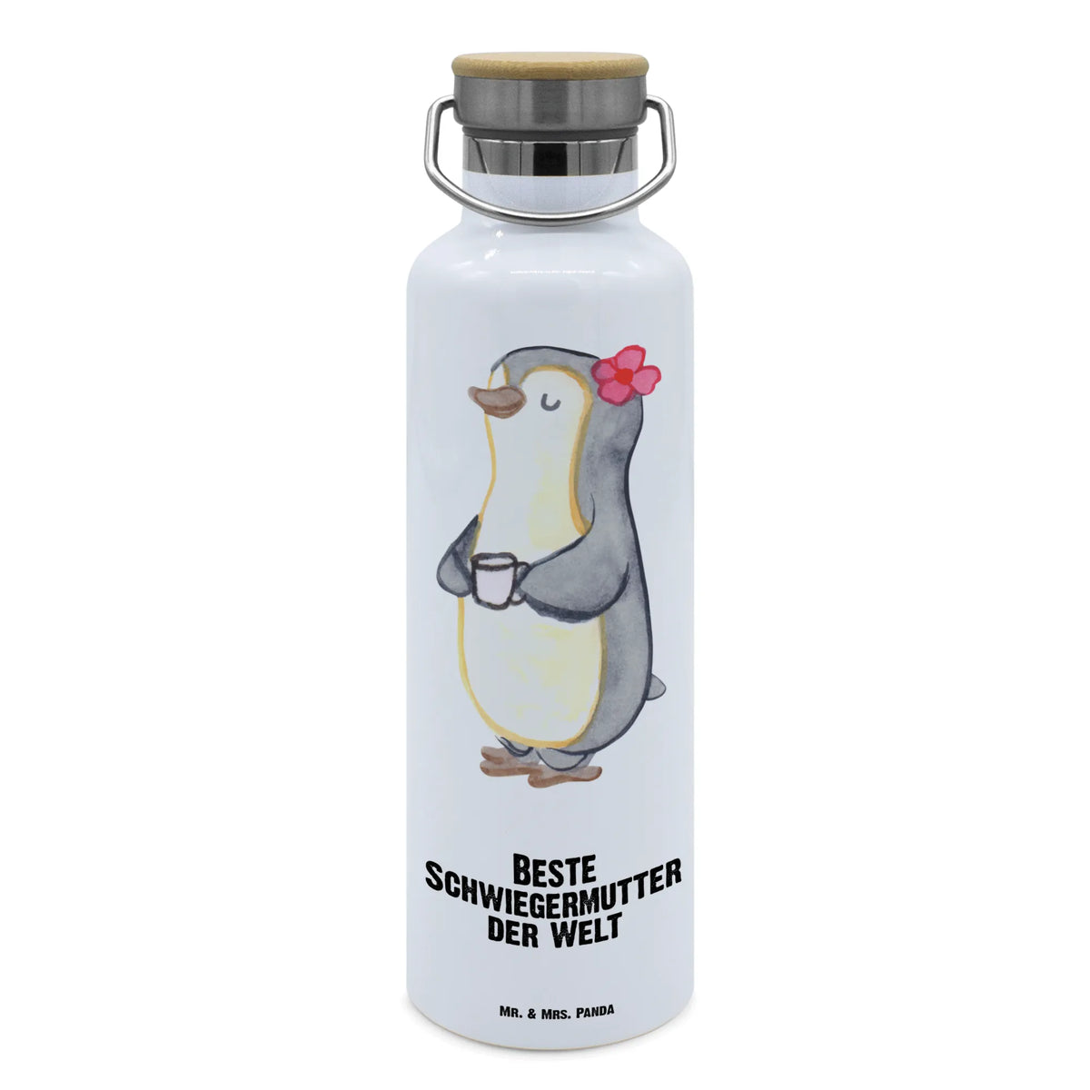 Trinkflasche Pinguin Beste Schwiegermutter der Welt thermos trinkflasche, Vakuumflasche, Wasserflasche, feldflasche, Trinkbehälter, metallflasche, Trinkgefäß, Thermo-Trinkflasche, Trinkflasche Aus Edelstahl, Thermosflasche, große thermosflasche, metall trinkflasche, Edelstahlflasche, Getränkeflasche, Warmhalteflasche, Trinkflasche, große wasserflasche, Isolierte Trinkflasche, große trinkflasche, wasser trinkflasche, isolier trinkflasche, getränkebehälter, thermobottle, Geschenkidee, Geschenk, Schenken, Mitbringsel, Geburtstag, Geburtstagsgeschenk, für, Danke, Dankeschön, Bedanken, Freude machen, Geschenktipp, Schwiegereltern, Schwiegermama, Mama, Angeheiratet, Mutter, Schwiegermutter, Mutter Des Ehepartners