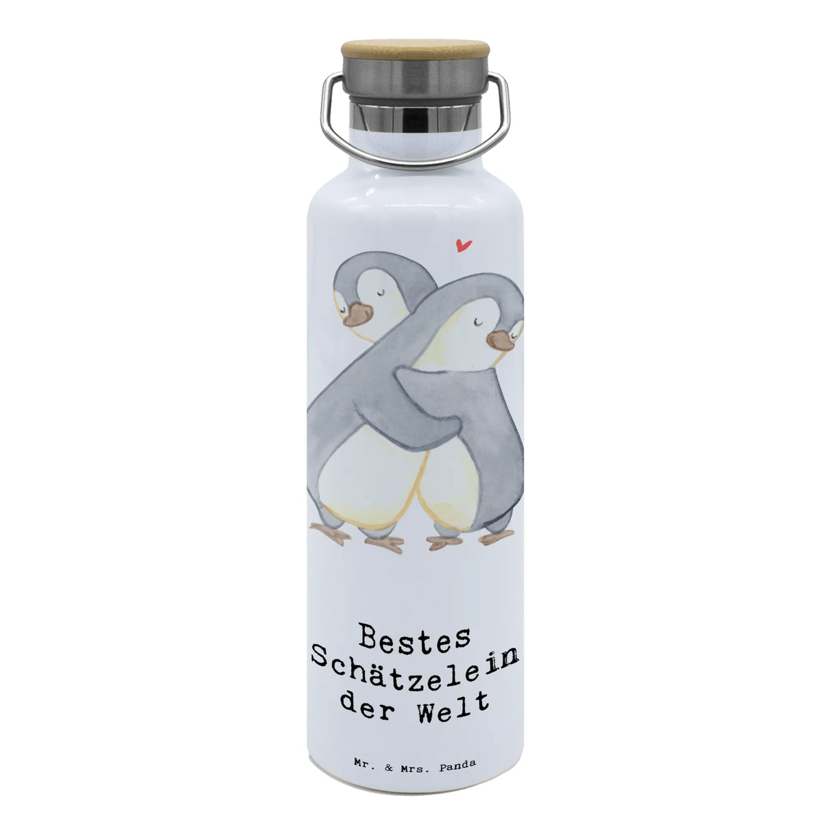 Trinkflasche Pinguin Bestes Schätzelein der Welt große thermosflasche, Trinkgefäß, Isolierte Trinkflasche, Warmhalteflasche, Trinkflasche Aus Edelstahl, Edelstahlflasche, Vakuumflasche, isolier trinkflasche, feldflasche, Trinkbehälter, Thermo-Trinkflasche, Thermosflasche, Trinkflasche, große trinkflasche, metallflasche, Wasserflasche, thermobottle, große wasserflasche, metall trinkflasche, Getränkeflasche, getränkebehälter, thermos trinkflasche, wasser trinkflasche, Geschenkidee, Geschenk, Schenken, Mitbringsel, Geburtstag, Geburtstagsgeschenk, für, Danke, Dankeschön, Bedanken, Freude machen, Geschenktipp, Schatzi, Schätzchen, Mann, Freund, Frau, Schatz, Schätzelein, Freundin, Kosename, Ehefrau, Ehemann, Hochzeitstag