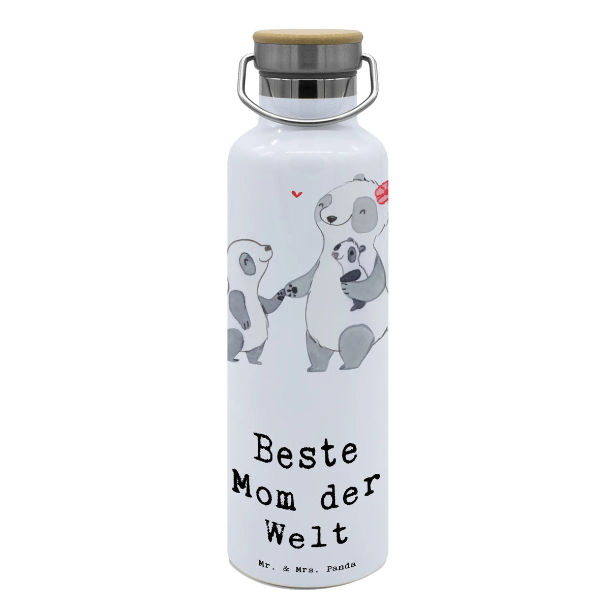 Trinkflasche Panda Beste Mom der Welt thermos trinkflasche, große trinkflasche, getränkebehälter, metallflasche, Isolierte Trinkflasche, isolier trinkflasche, Trinkflasche, metall trinkflasche, Trinkbehälter, wasser trinkflasche, Thermosflasche, Trinkflasche Aus Edelstahl, Edelstahlflasche, Getränkeflasche, Warmhalteflasche, Wasserflasche, thermobottle, Trinkgefäß, große wasserflasche, große thermosflasche, feldflasche, Vakuumflasche, Thermo-Trinkflasche, Geschenkidee, Geschenk, Schenken, Mitbringsel, Geburtstag, Geburtstagsgeschenk, für, Danke, Dankeschön, Bedanken, Freude machen, Geschenktipp, Supermama, Mommy, Beste, Mutti, Sohn, Tochter, Muttertag, Mama, Ma, Mom, Mutter, Mami, Beste Mama
