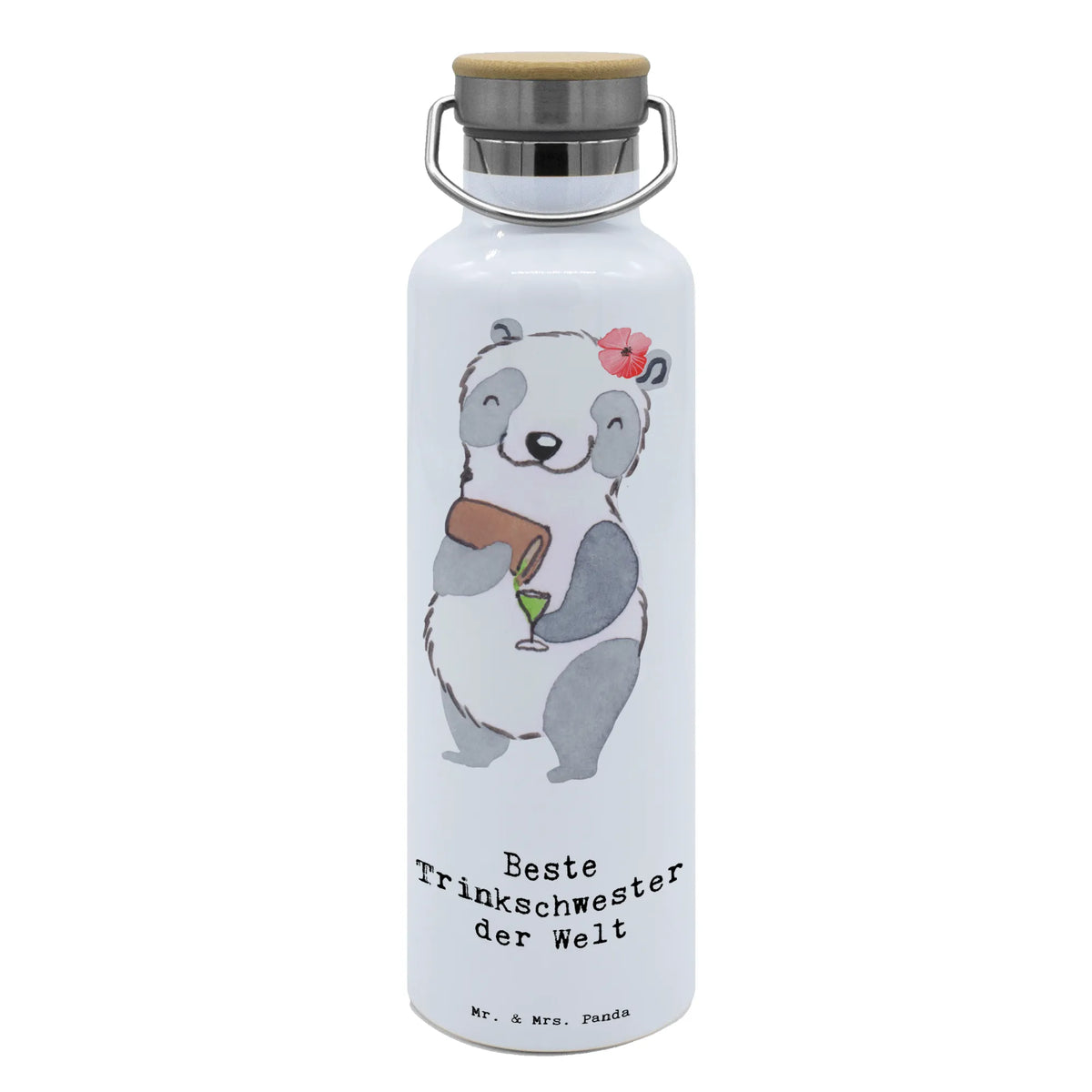 Trinkflasche Panda Beste Trinkschwester der Welt metall trinkflasche, Trinkgefäß, Wasserflasche, getränkebehälter, Warmhalteflasche, Trinkflasche Aus Edelstahl, Thermosflasche, feldflasche, große wasserflasche, Thermo-Trinkflasche, thermos trinkflasche, Trinkflasche, isolier trinkflasche, große trinkflasche, thermobottle, Getränkeflasche, Isolierte Trinkflasche, metallflasche, Edelstahlflasche, große thermosflasche, Vakuumflasche, Trinkbehälter, wasser trinkflasche, Geschenkidee, Geschenk, Schenken, Mitbringsel, Geburtstag, Geburtstagsgeschenk, für, Danke, Dankeschön, Bedanken, Freude machen, Geschenktipp, Saufschwester, Trinkschwester, Trinken, Kleinigkeit, Schwester, Party, Freundin, Sister From Another Mister, Bae, Alkohol, Wochenende, Sister