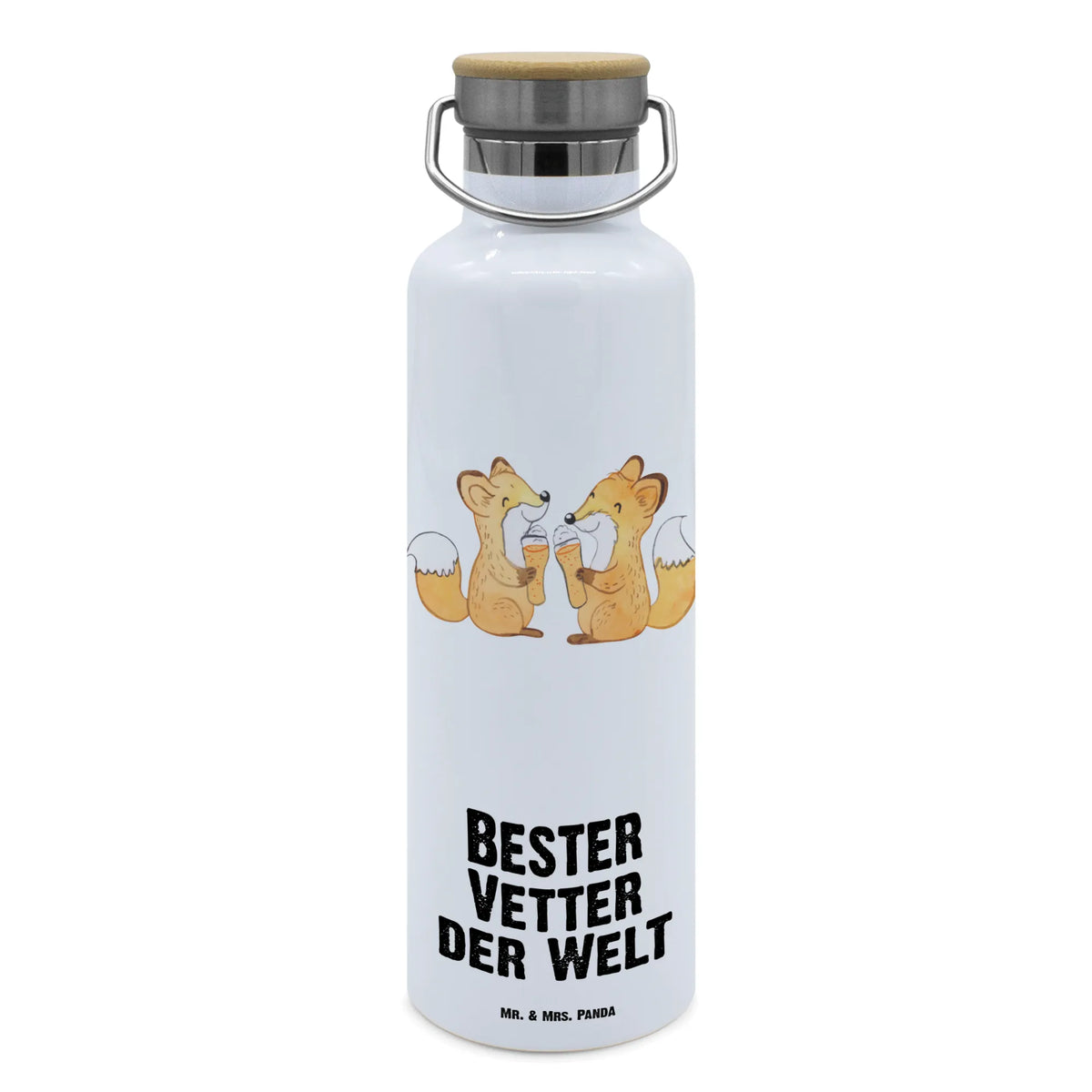 Trinkflasche Fuchs Bester Vetter der Welt große wasserflasche, thermobottle, Isolierte Trinkflasche, große trinkflasche, Vakuumflasche, Thermo-Trinkflasche, isolier trinkflasche, thermos trinkflasche, Thermosflasche, wasser trinkflasche, metallflasche, Trinkgefäß, Trinkflasche, feldflasche, Wasserflasche, Trinkbehälter, große thermosflasche, metall trinkflasche, Trinkflasche Aus Edelstahl, Edelstahlflasche, Getränkeflasche, getränkebehälter, Warmhalteflasche, Geschenkidee, Geschenk, Schenken, Mitbringsel, Geburtstag, Geburtstagsgeschenk, für, Danke, Dankeschön, Bedanken, Freude machen, Geschenktipp, Verwandtschaft, Kousin, Sohn von Tante, Sohn von Onkel, Vetter, Familie, Cousine, Cousin