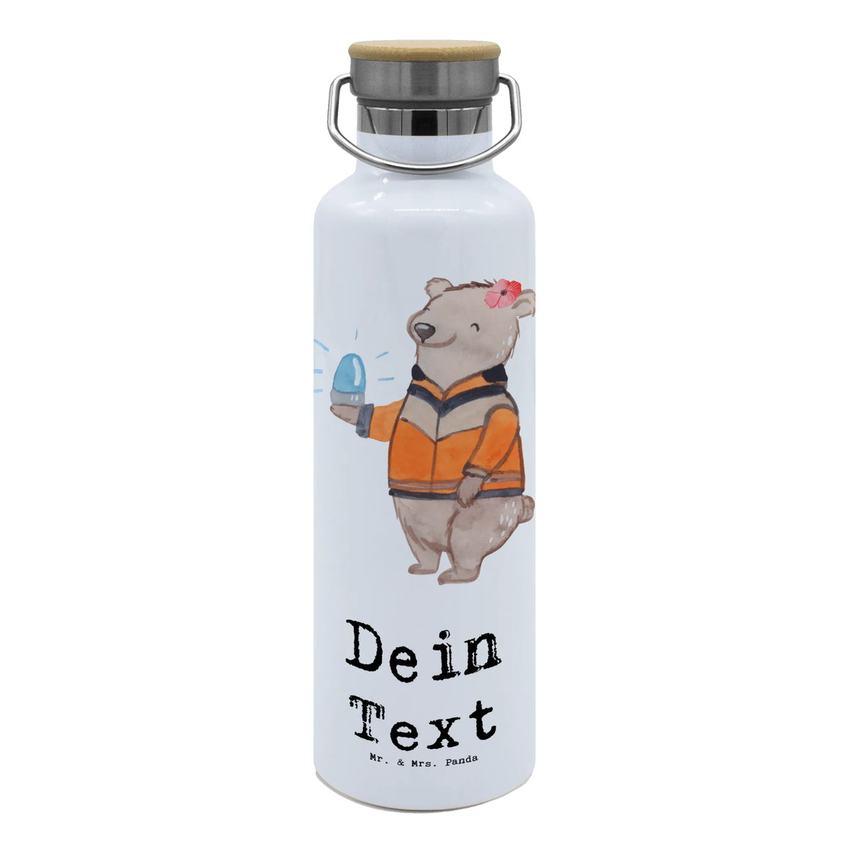 Personalised drinks bottle Ambulance driver Heart gift, gift idea, best, farewell gift, passing exam, anniversary, retirement, promotion, job start, sayings, funny, profession