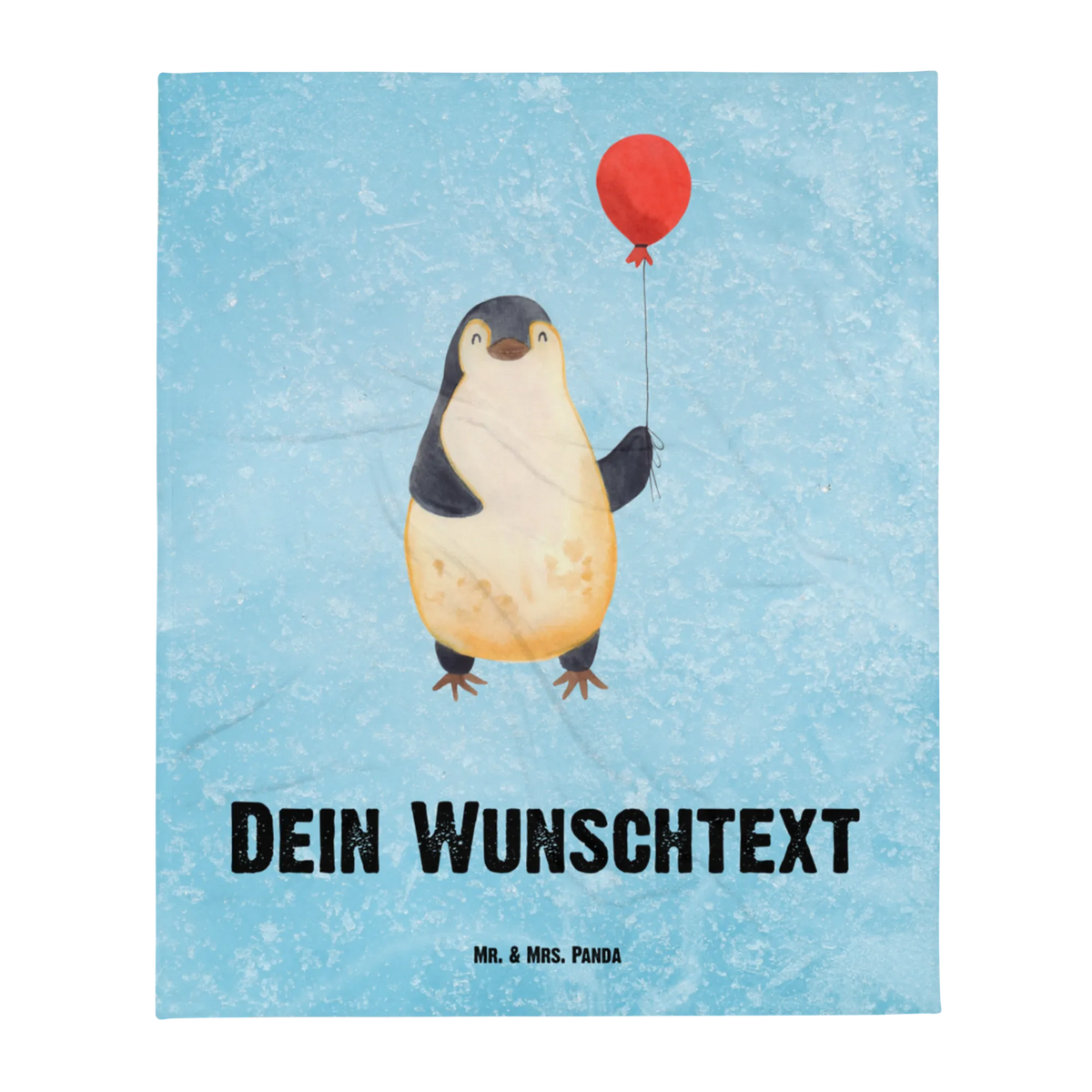 Kocyk dla niemowląt z imieniem pingwin balon Pinguin