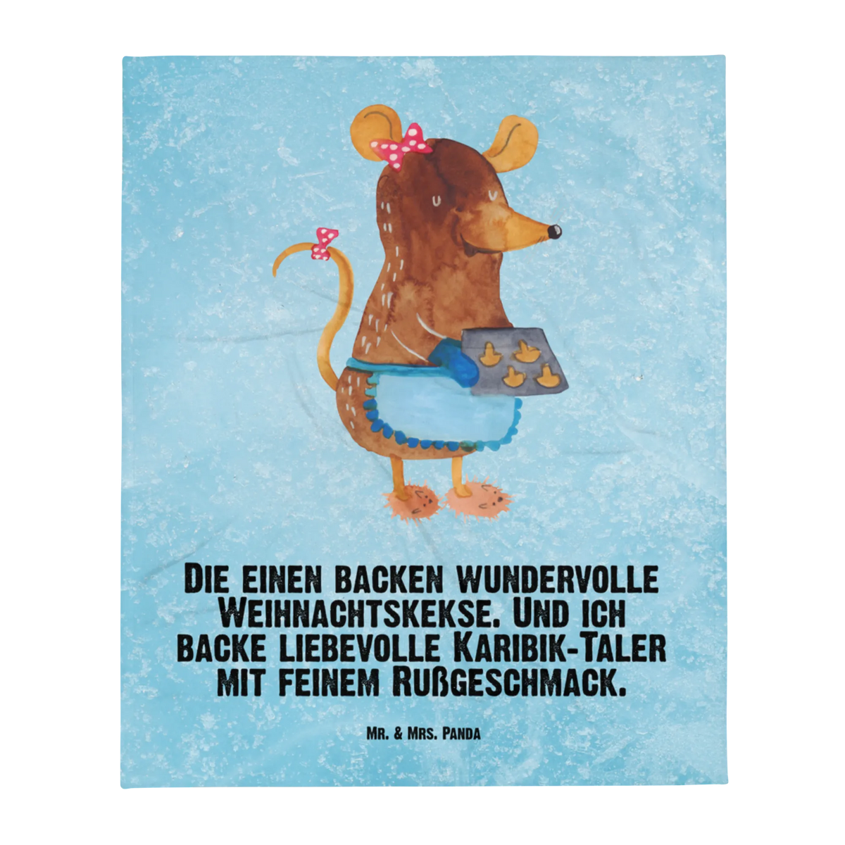 Babydecke Maus Kekse