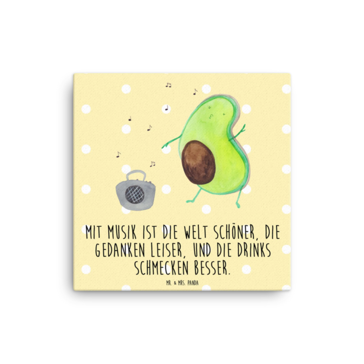 Canvas picture avocado Dance vegetables
