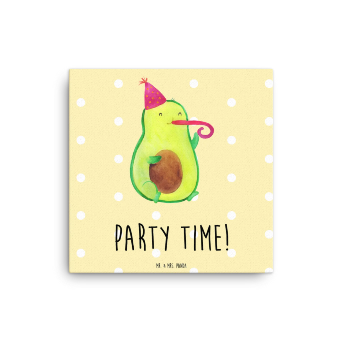 Canvas picture avocado party time vegetables