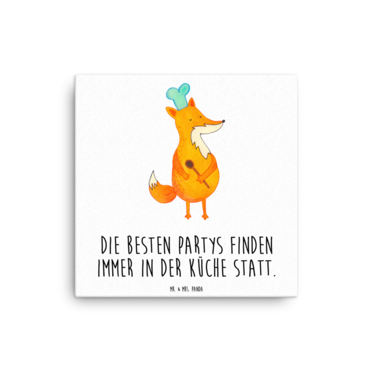 Leinwand Bild Fuchs Koch Leinwand, Kunstdruck, Fuchs, Köche, Party Spruch, Witzig, Füchse, Spruch Lustig, Koch Geschenk, Küche Deko, Bäcker, Küche Spruch