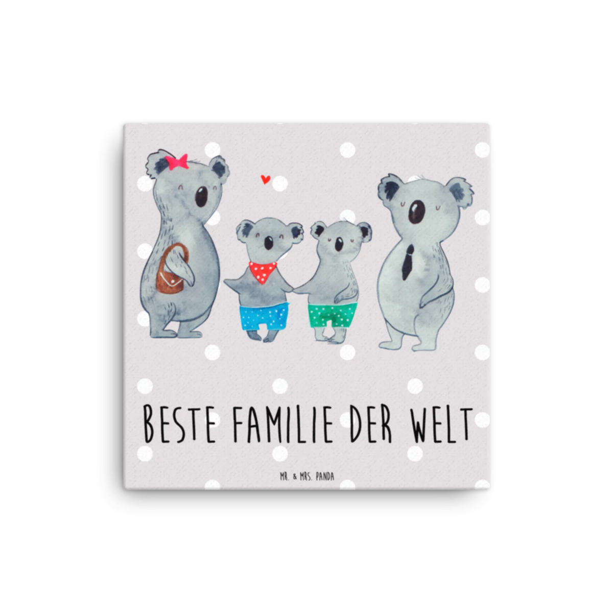 Leinwand Bild Koala Familie zwei Leinwand, Kunstdruck, Opa, Papa, Schwester, Vatertag, Oma, Bruder, Muttertag, Familie, Mama, Koalafamilie, Lieblingsfamilie, Familienzeit, Beste Familie, Koala, Koalabär, Familienleben