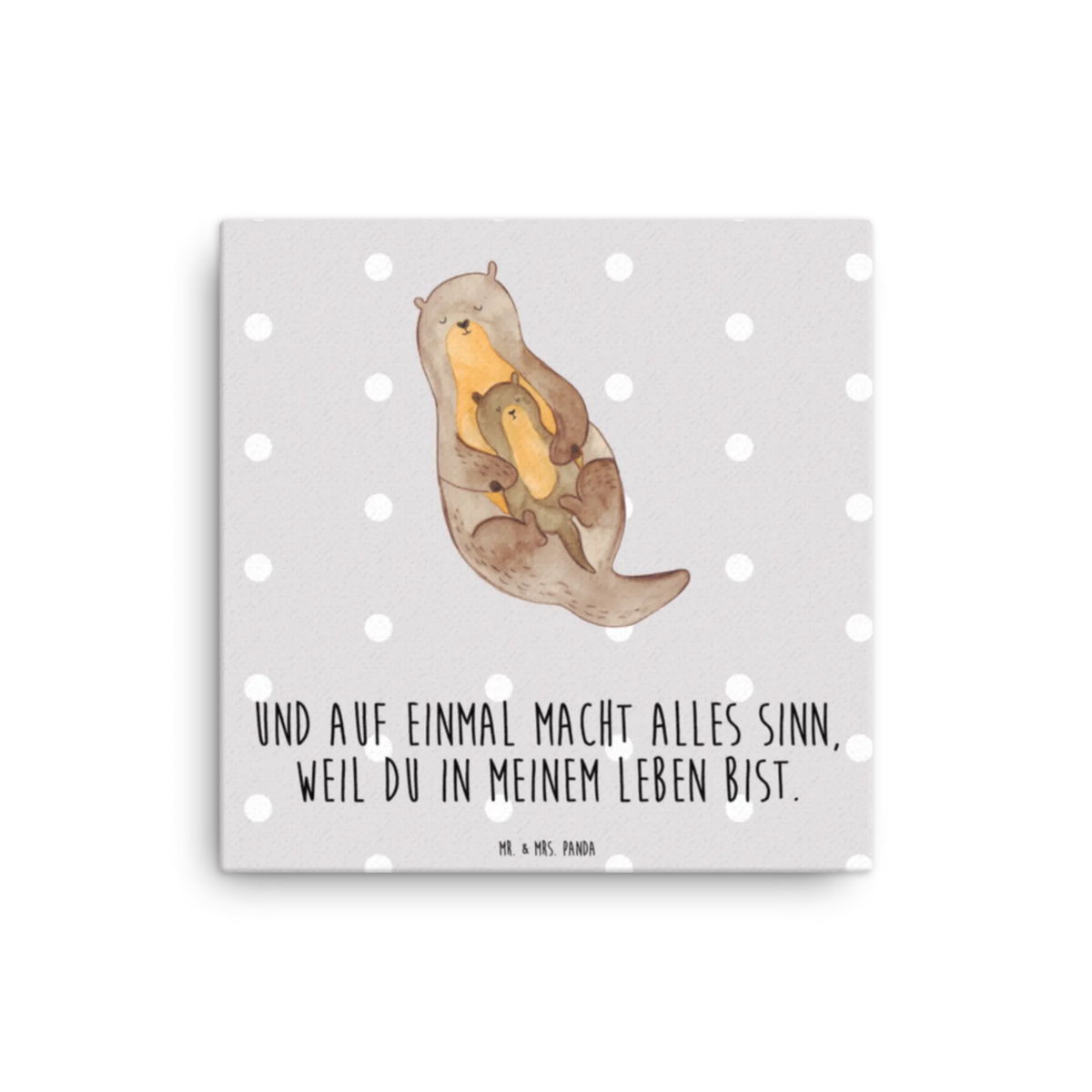 Leinwand Bild Otter Kind Kunstdruck, Leinwand, Otter, Fischotter, Seeotter, Otter Seeotter See Otter