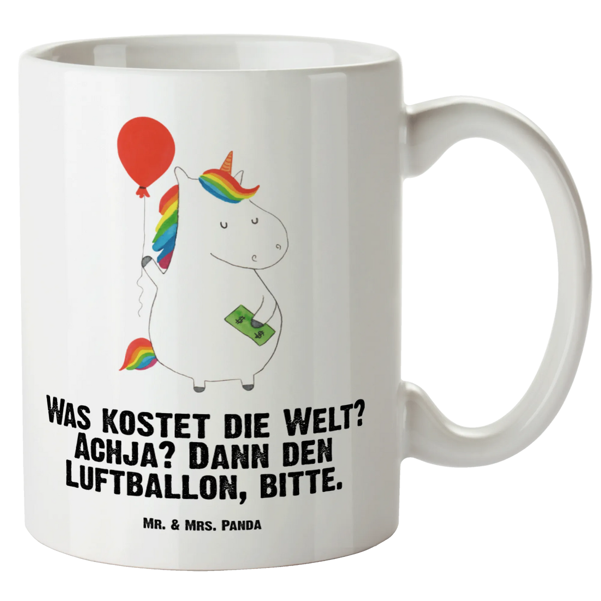 XL Tasse Einhorn Luftballon Haferl, Riesenkaffeetasse, Große Keramiktasse, Teebecher, Große Tasse, Teepott, jumbotasse, Mega Tasse, Keramikbecher, Große Tasse Mit Henkel, tasse mit henkel, Teetasse XL, Becher XL, Henkelbecher, hochwertige tasse, Riesentasse, Große Teetasse, steingut tasse, Kaffeepott, XL Tasse, Jumbo Tasse, großer kaffeepott, Keramiktasse, großer becher, weisse tasse, Henkeltasse, Pott, Kaffeetasse XL, Tasse Extra Groß, Unicorn, Einhorn, Einhörner, Einhorn Deko, Geschenk, Geld, Lebenslust, Freude, Luftballon, Freundin