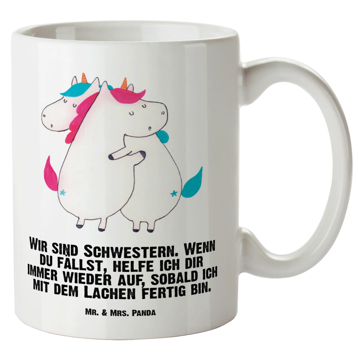 XL Tasse Einhörner Umarmen Riesentasse, Teetasse XL, Riesenkaffeetasse, großer becher, Große Teetasse, Keramiktasse, Pott, Teepott, Henkeltasse, XL Tasse, steingut tasse, Kaffeetasse XL, Große Tasse, großer kaffeepott, Kaffeepott, weisse tasse, Becher XL, Mega Tasse, Teebecher, Henkelbecher, jumbotasse, hochwertige tasse, Große Keramiktasse, Tasse Extra Groß, Keramikbecher, Haferl, tasse mit henkel, Jumbo Tasse, Große Tasse Mit Henkel, Unicorn, Einhorn, Einhörner, Einhorn Deko, Familie, Geschwister, Sister, Freundinnen, BFF, Liebe, Schwester, Schwestern, Freundin