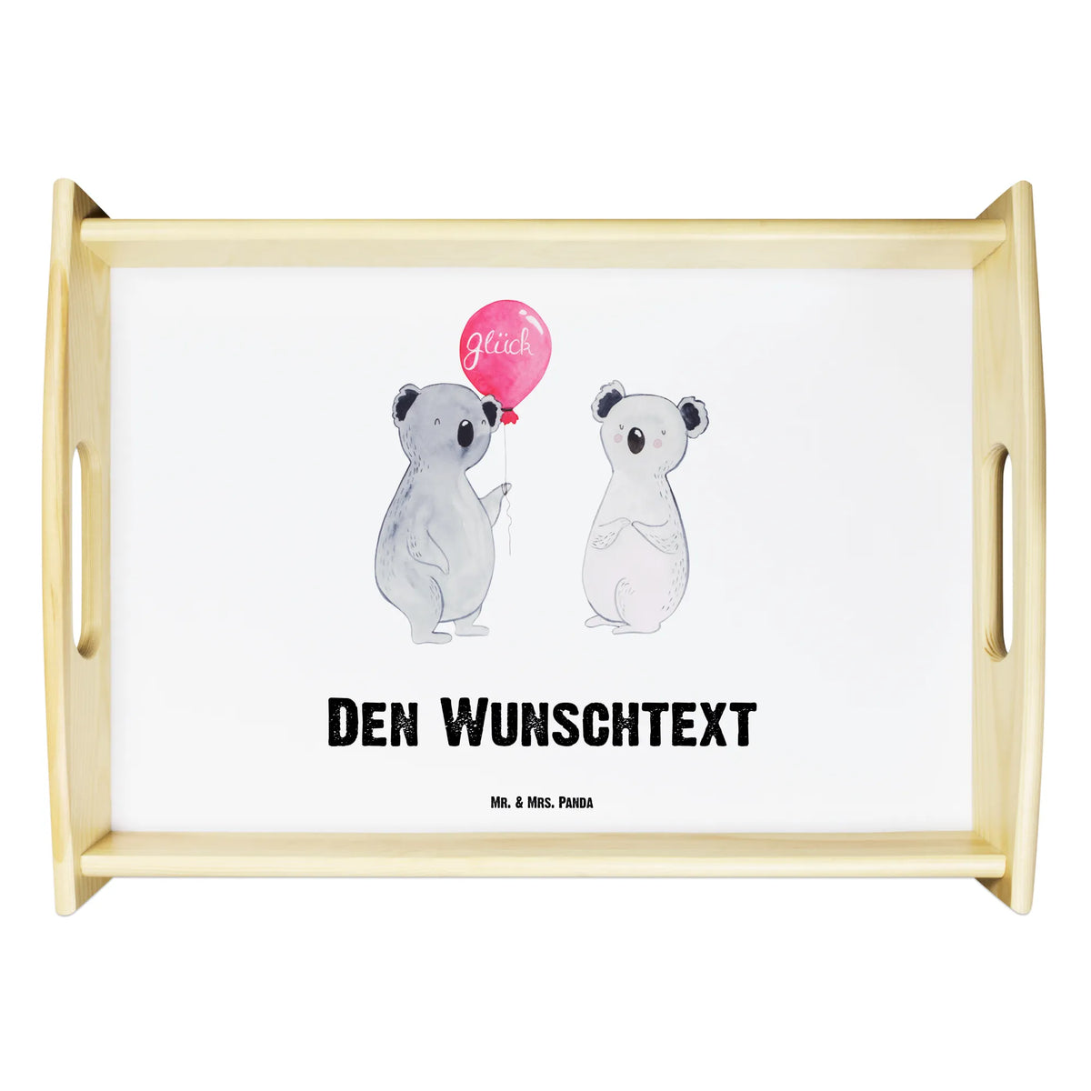 Spersonalizowana taca serwisowa koala balon Koala, niedźwiedź koalowy