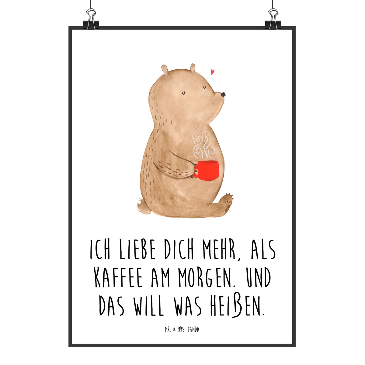 Poster Bär Morgenkaffee kunstposter, Plakat, Designposter, Wanddekoration, Wandbild, Bild, drucke, Deko Poster, Deko Bild, Wandschmuck, Posterdruck, wanddeko, Kunstdruck, Mr. & Mrs. Panda Poster, kunstdruck poster, grafikposter, Design Poster, wandkunst, typografie poster, Panda Poster, wanddruck, Wanddeko Bild, Heiratsantrag, Partner, Hocheitstag, Verlobung, Jahrestag, Liebe, Ehefrau, Freund, Heiraten, Freundin, Ehemann, Liebesgeschenk, für Männer, für Ehemann, Valentinstag, Geschenk für Partner, Geschenk für Freundin, Geschenk für Frauen, Mitbringsel, Liebesbeweis, Hochzeitstag