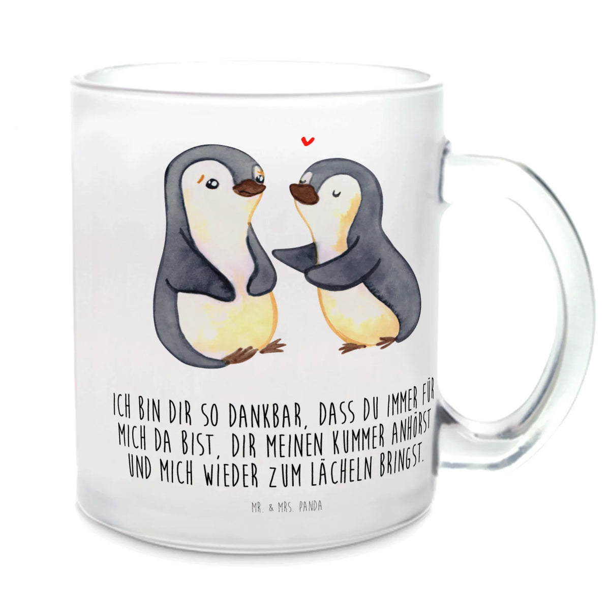 Teetasse Pinguine trösten Teeglas, Glasbecher, Trinkglas, Tee Tasse, Glas Teebecher, Teetasse aus Glas, Teetasse Glas, Motivtasse, glastasse, Haferl, Häferl, Kakaotasse, Henkelbecher, Henkeltasse, Teetasse, Pott, getränkeglas, getränkebecher, Freundin, Freund, Liebe, Liebesgeschenk, Jahrestag, Verlobung, Partner, Ehemann, Ehefrau, Heiraten, Heiratsantrag, Hocheitstag, Mitbringsel, Valentinstag, Geschenk für Freundin, Liebesbeweis, Hochzeitstag, Geschenk für Frauen, für Ehemann, für Männer, Geschenk für Partner