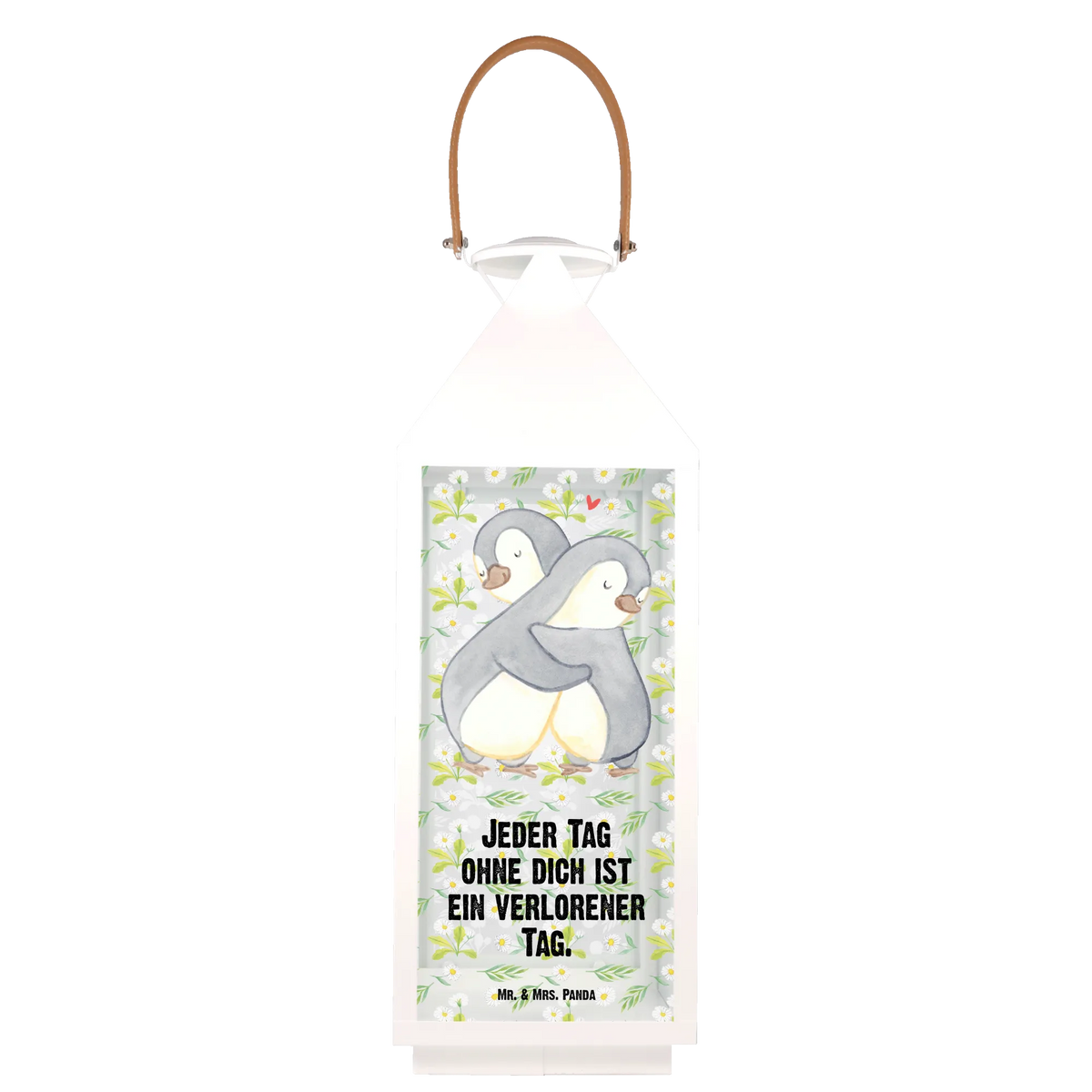 Decorative lantern penguins Cuddle