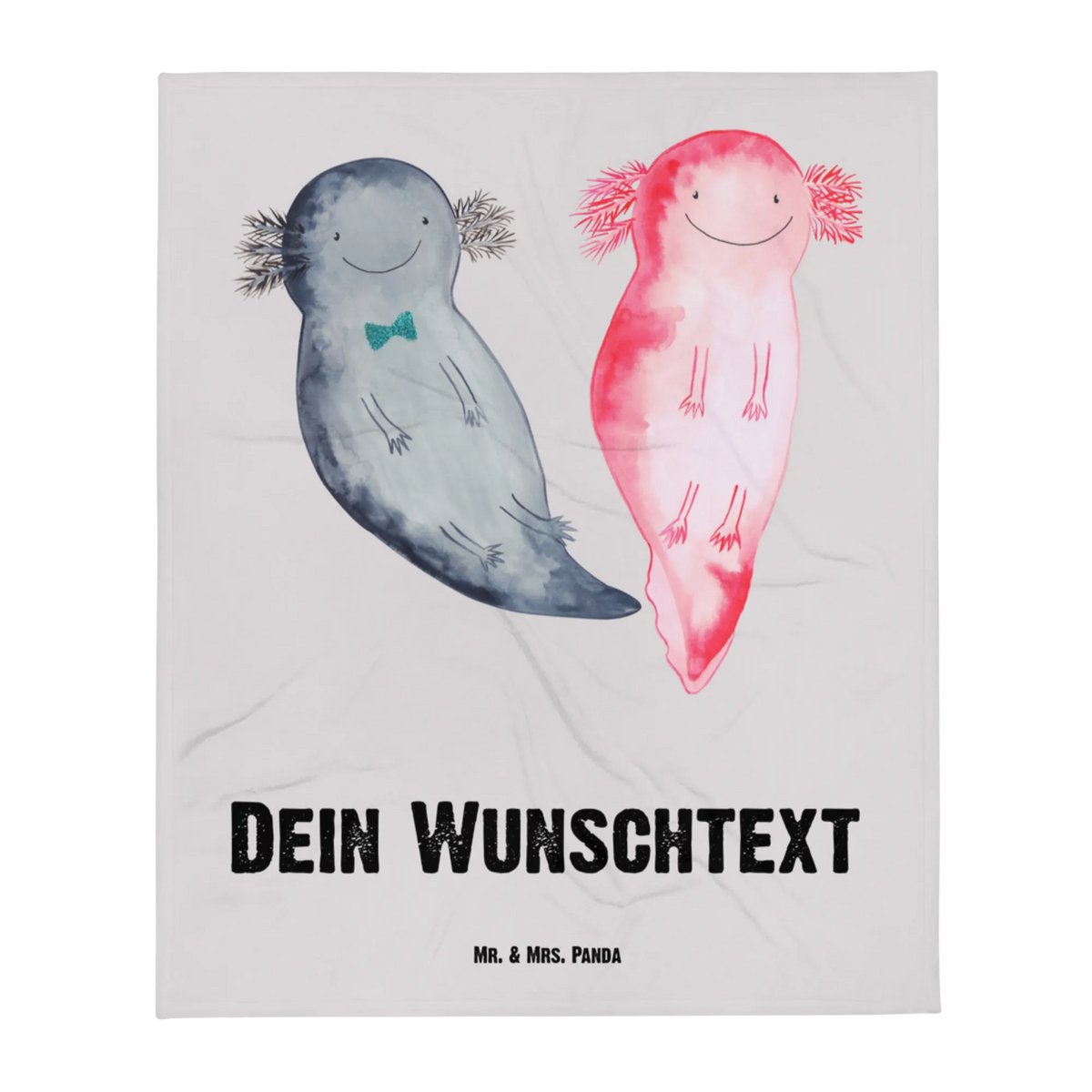 Personalised blanket axolotl Love Loving, Two, Together, Marriage, Proposal of marriage, Love gift, gift for her, gift for him, anniversary gift, Valentine's Day Gift for Women Love Gift Anniversary Wedding Anniversary Party Favor Gift for Girlfriend Gift for Partner Boyfriend Gift Token of Love for Men for Husband