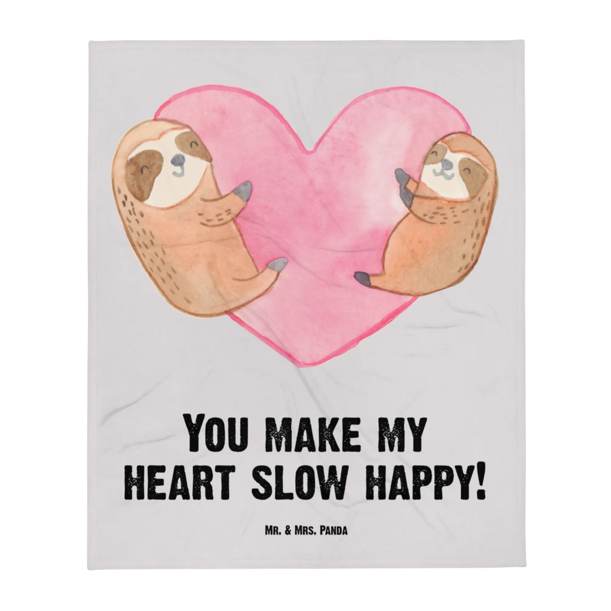 Baby blanket sloths Heart Love, Loving, Two, Together, Marriage, Engagement, Proposal of marriage, Love gift, gift for her, gift for him, anniversary gift, Valentine's Day Gift for Women Love Gift Anniversary Wedding Anniversary Party Favor Gift for Girlfriend Gift for Partner Boyfriend Gift Token of Love for Men for Husband