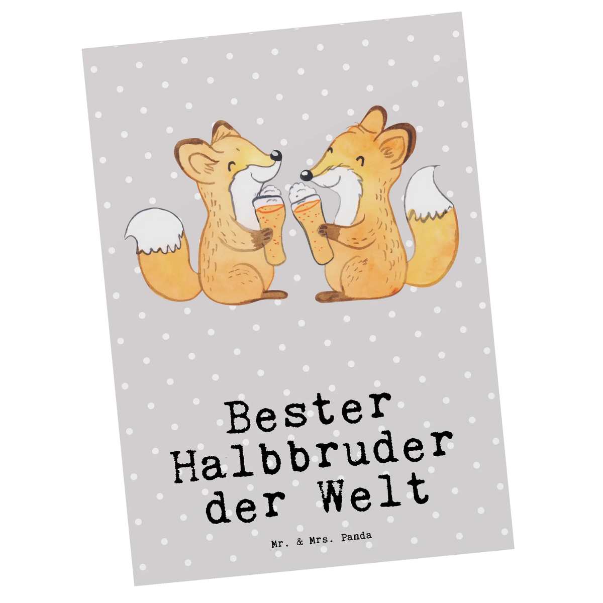 Postkarte Fuchs Bester Halbbruder der Welt spruchkarte, Ansichtskarten, Designkarte, Fotokarte, Kunstkarten, Motivkarte, Ansichtskarte, Grußkarte, Postkarten, einzelkarte, kunstkarte, Postkarte, bildkarte, Geschenkidee, Geschenk, Schenken, Mitbringsel, Geburtstag, Geburtstagsgeschenk, für, Danke, Dankeschön, Bedanken, Freude machen, Geschenktipp, Bruder, Familie, Stief, Bester, Brother, Stiefbruder, Stiefgeschwister, Brudi, Bruderherz, Kleinigkeit, Sohn, Halbbruder, Geschwister, Schwester