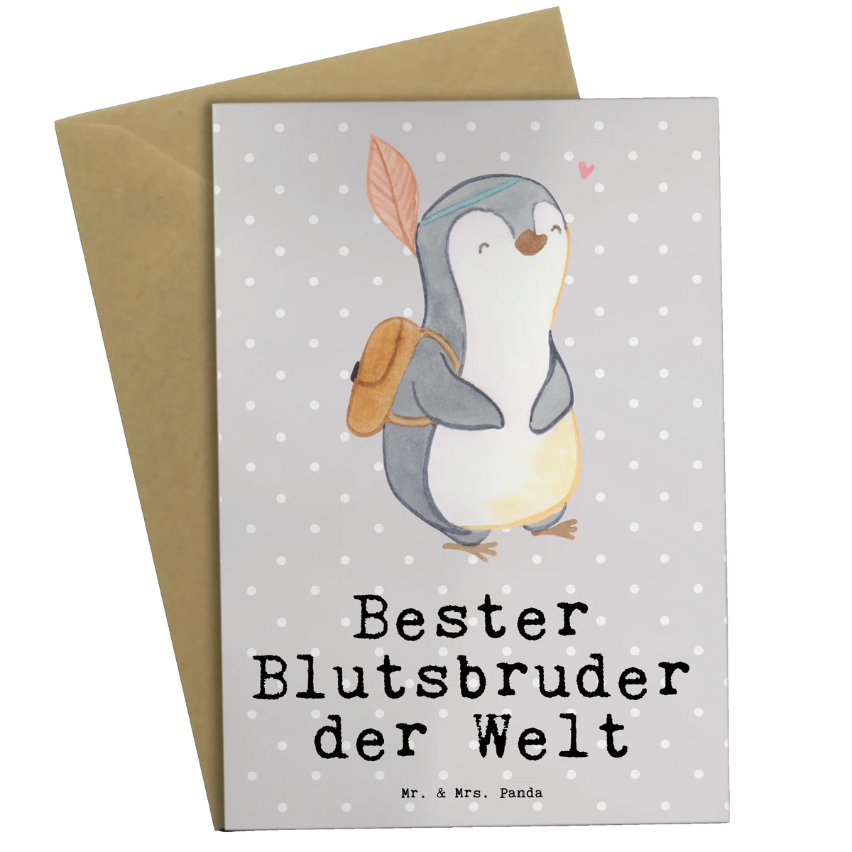 Grußkarte Pinguin Bester Blutsbruder der Welt glückwunschkarten, Motivkarte, osterkarten, vatertagskarte, babykarte, Klappkarte, weihnachtskarten, spruchkarte, kommunionskarte, hochzeitskarten, firmungskarte, einladungskarten, neujahrskarte, genesungskarte, Glückwunschkarte, jubiläumskarte, osterkarte, Beileidskarte, Grußkarte, valentinstagskarte, abiturkarte, dankeskarten, Grußkarten, Geschenkidee, Geschenk, Schenken, Mitbringsel, Geburtstag, Geburtstagsgeschenk, für, Danke, Dankeschön, Bedanken, Freude machen, Geschenktipp, Familie, Brother, Freund, Bester, Blutsbruder, Geschwister, Kleinigkeit, Brüder, Bruderherz, Sido, Blutsgeschwister