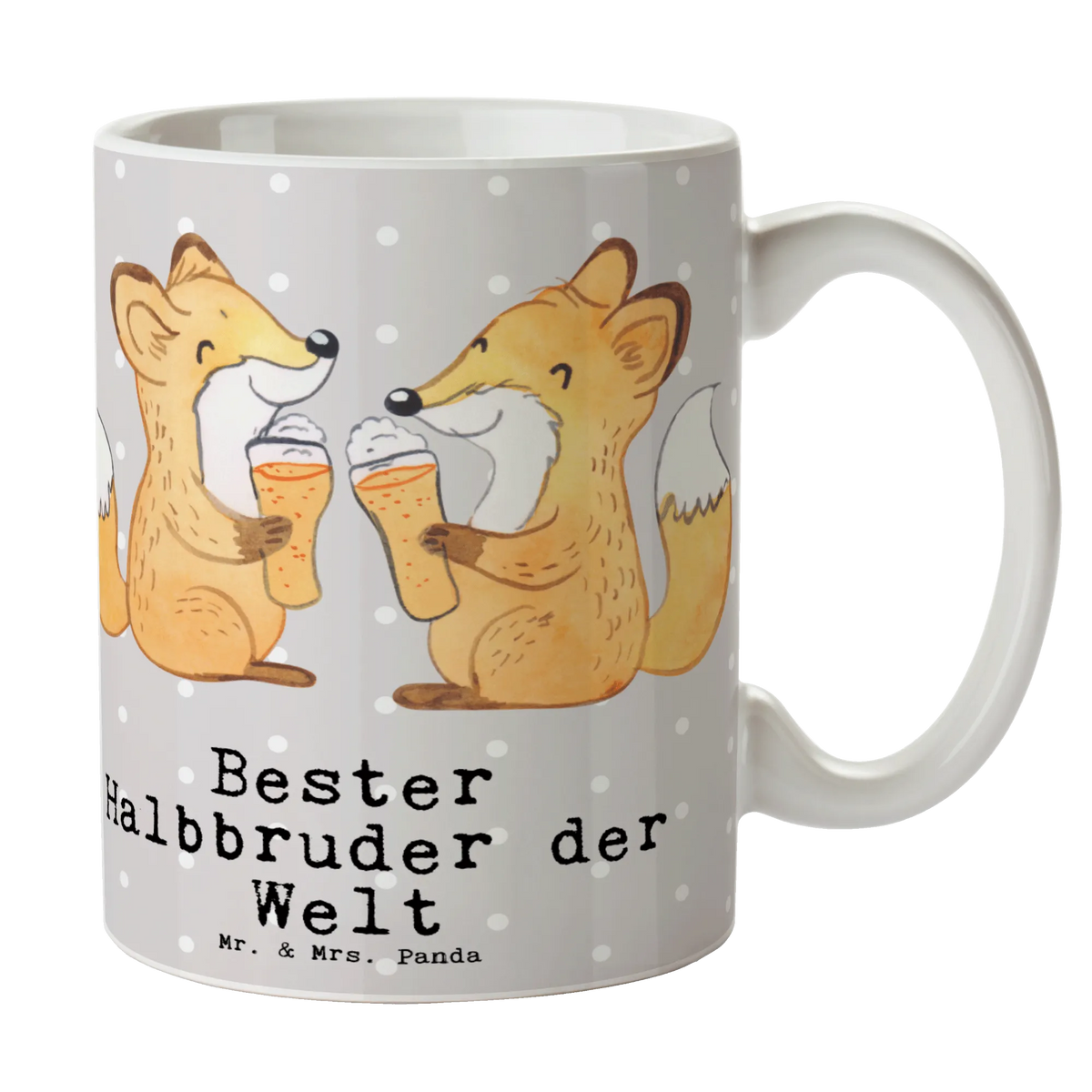 Mug Fox Best Half Brother in the World office mug, tea mug, coffee mug, porcelain mug, mug, personalized mug, mug with quotes, latte mug, novelty mug, gift mug, ceramic mug, mug with designs, custom mug, for, thank you, gift, giving, birthday, birthday present, gift idea, souvenir, make you happy, gift tip, brother, trifle, step, family, step brother, siblings, Half brother, brudi, best, sister, step siblings, brother heart, present, son